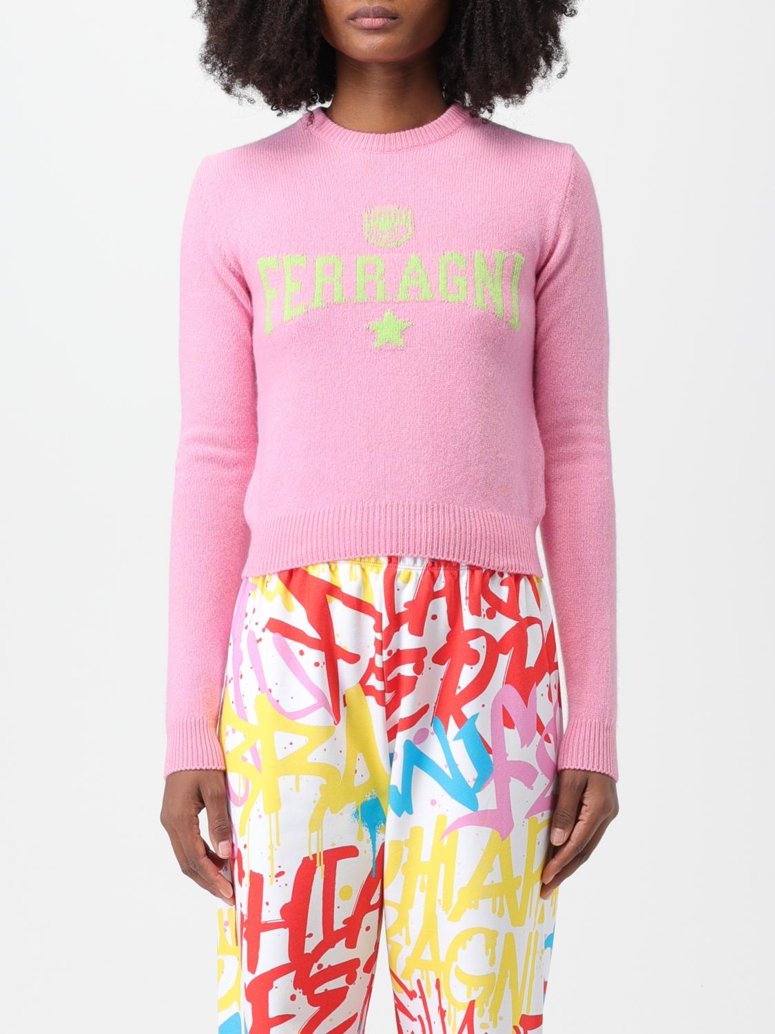 Chiara Ferragni Pullover  Damen Farbe Pink