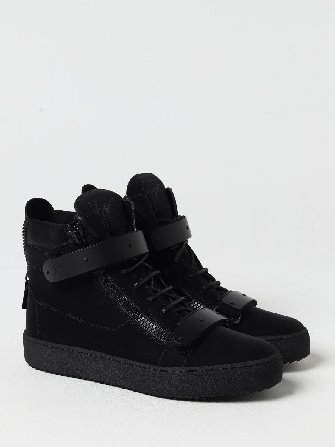 GIUSEPPE ZANOTTI Baskets homme Noir Baskets Giuseppe