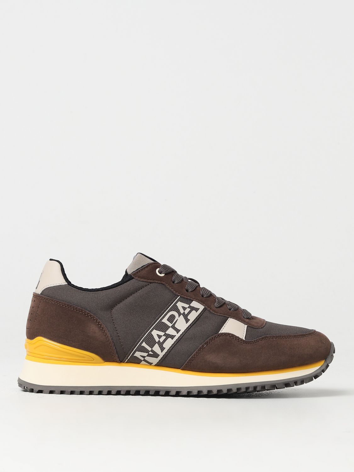 NAPAPIJRI SNEAKERS NAPAPIJRI MEN COLOR BROWN,E73932032