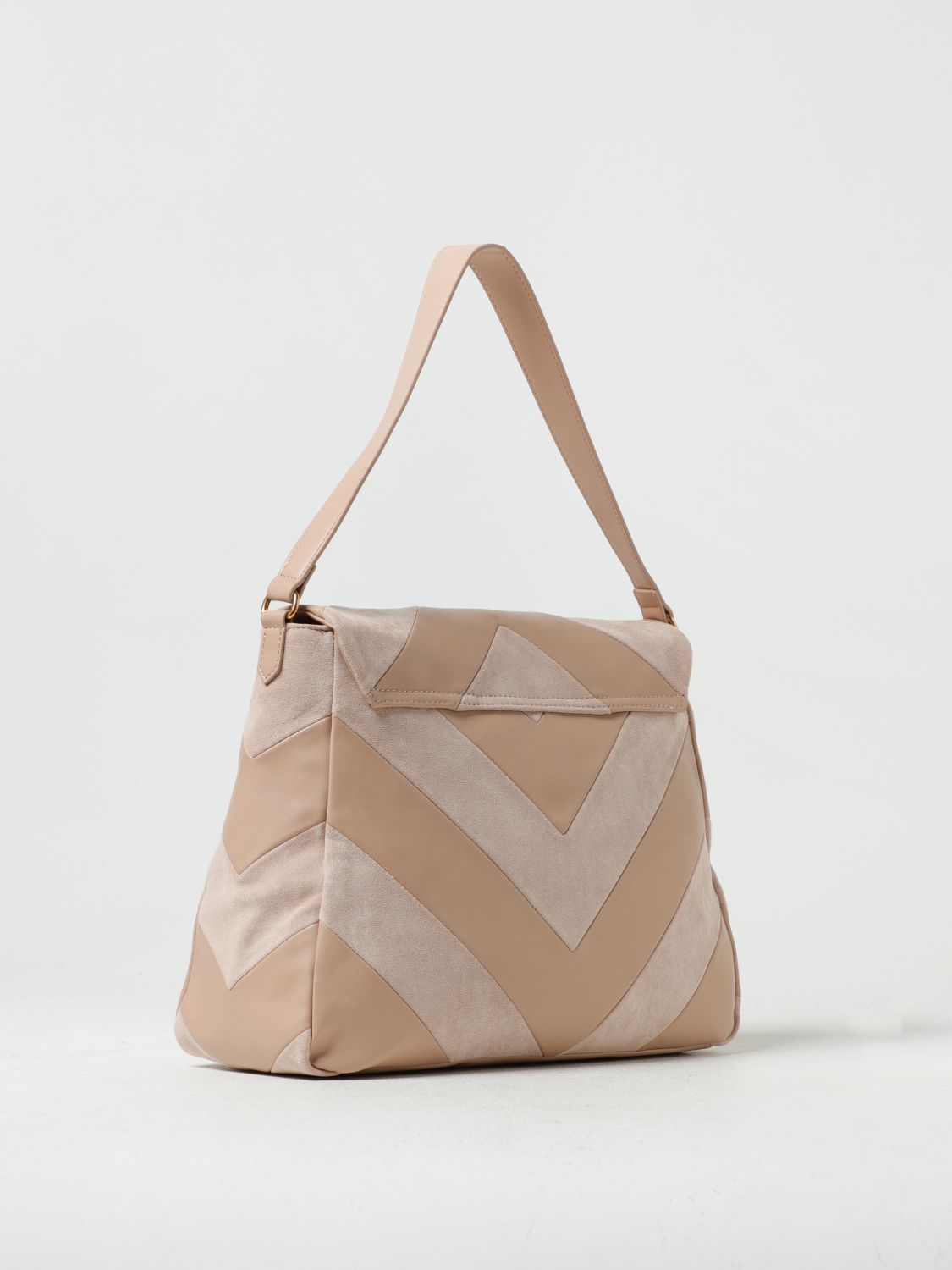 LIU JO: shoulder bag for women - Beige  Liu Jo shoulder bag AF3212E0057  online at