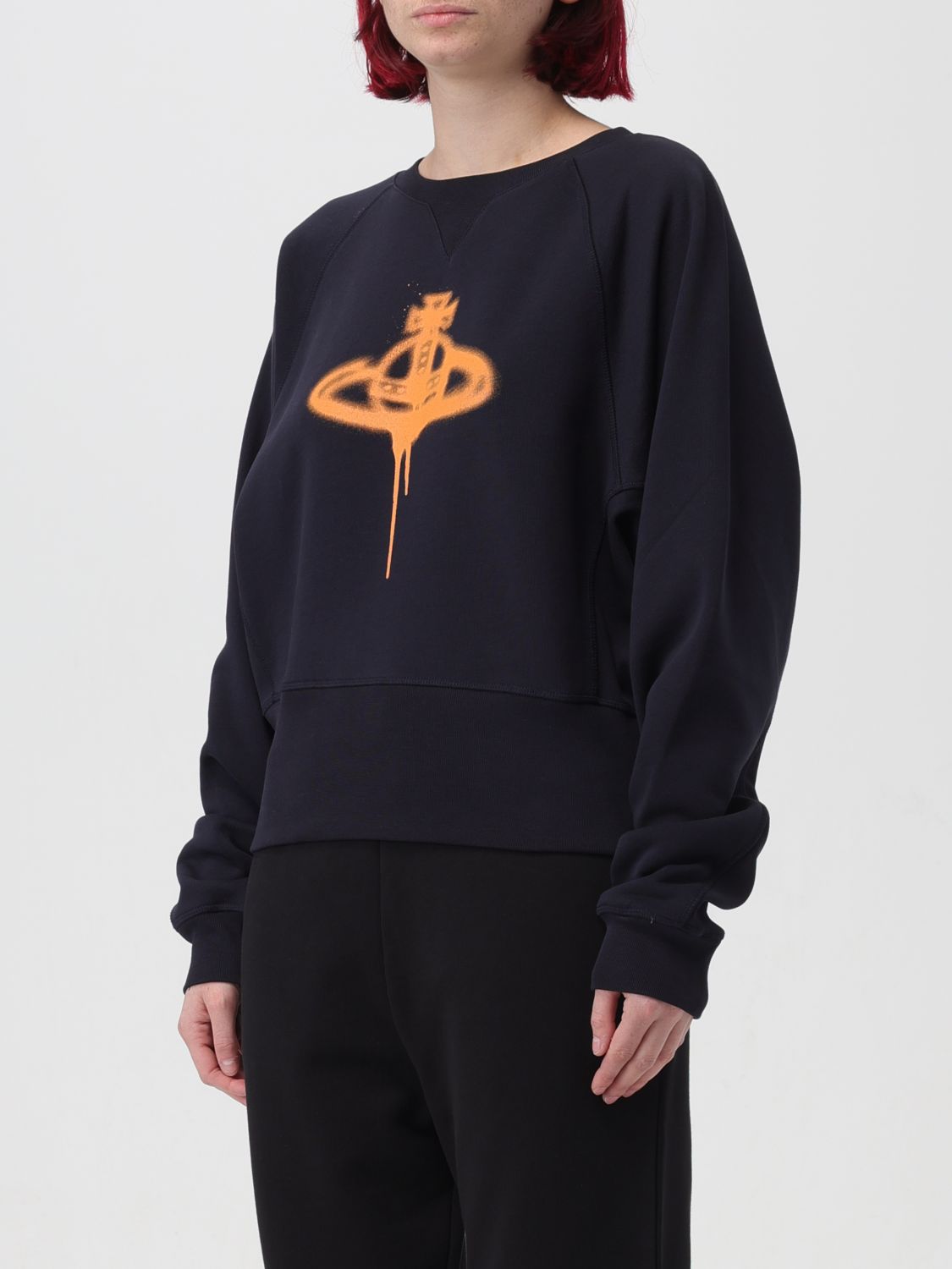 VIVIENNE WESTWOOD sweatshirt for woman Navy Vivienne Westwood