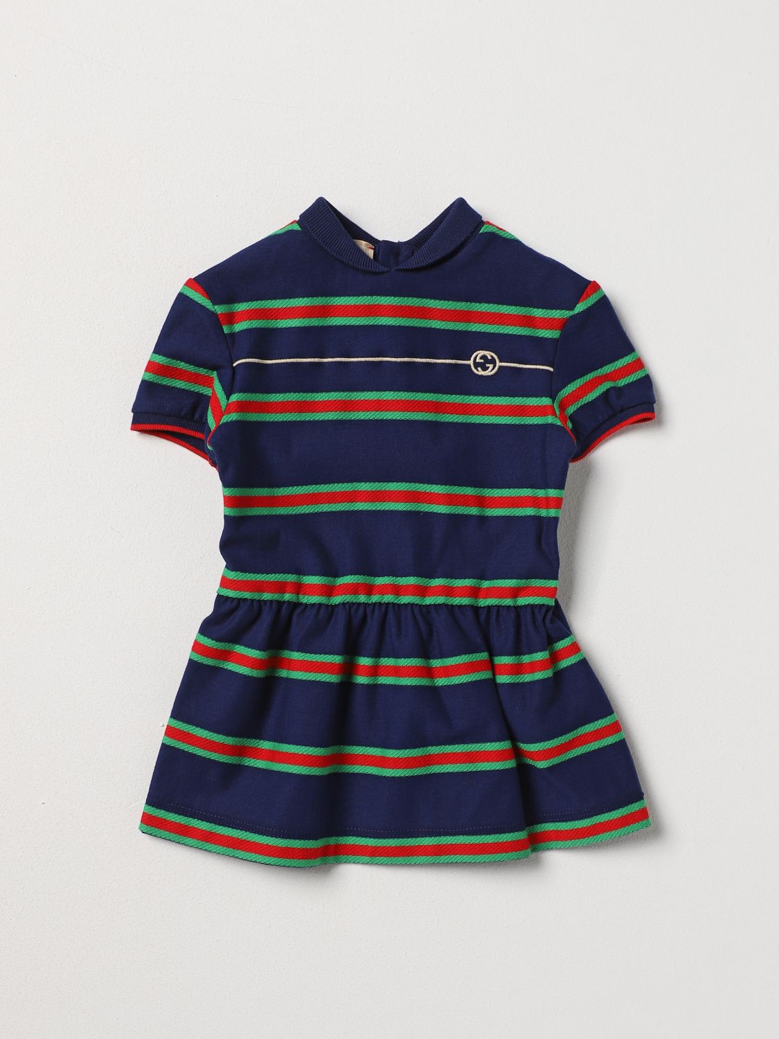 Shop GUCCI Organic Cotton Baby Girl Dresses & Rompers by BlueJasmineshop