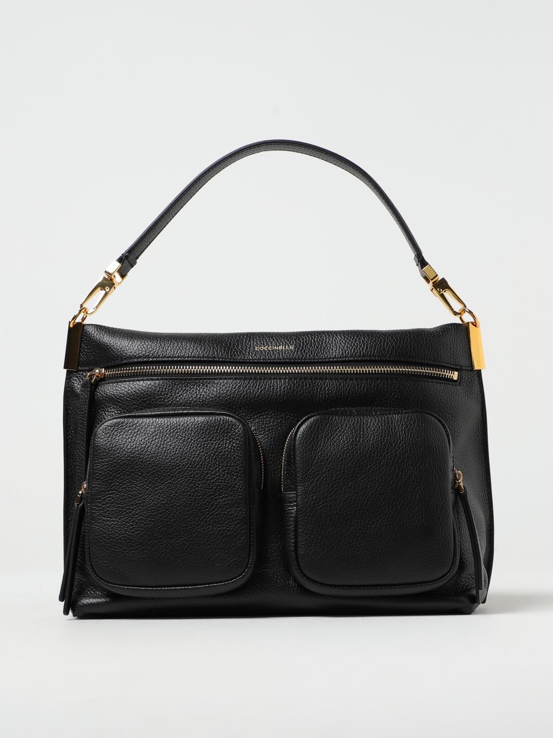Coccinelle Borsa A Tracolla Donna In Pelle Marrone - Modello Magie Soft - Elegante E Spaziosa
