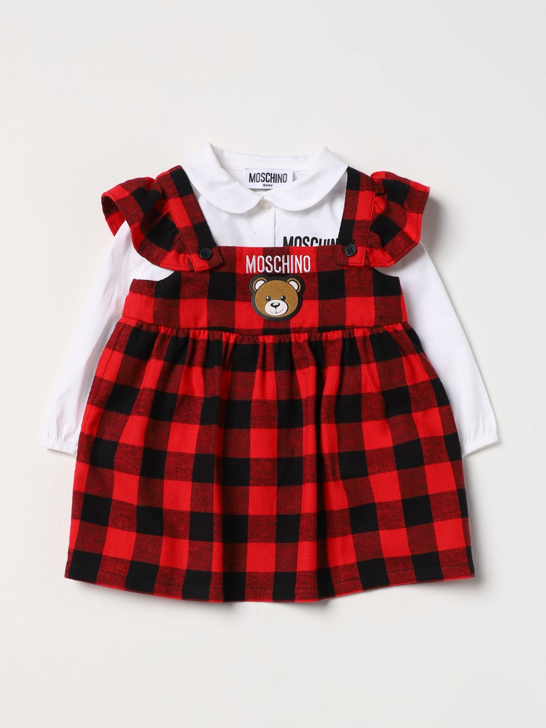 Moschino baby shop red dress