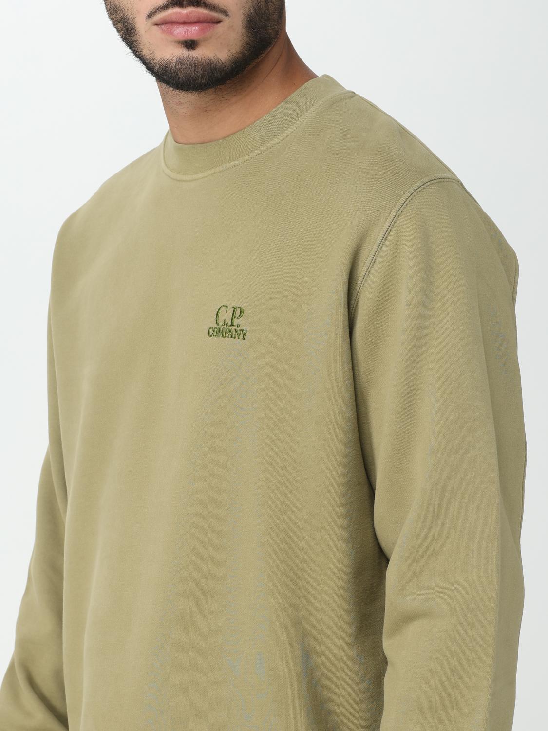 Cp company clearance khaki sweatshirt