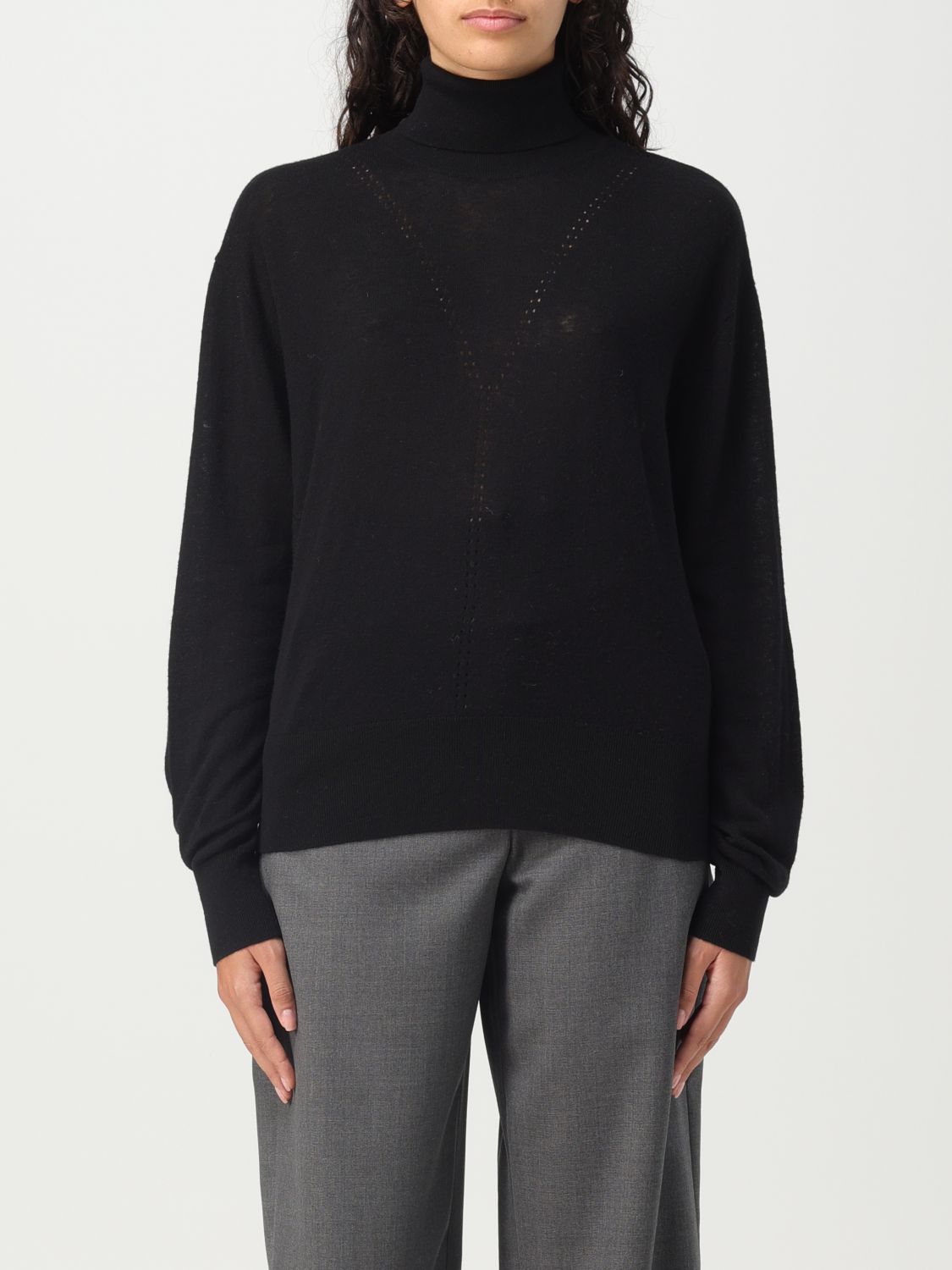IRO: sweater for woman - Black | Iro sweater WM12ZAHYO online at GIGLIO.COM