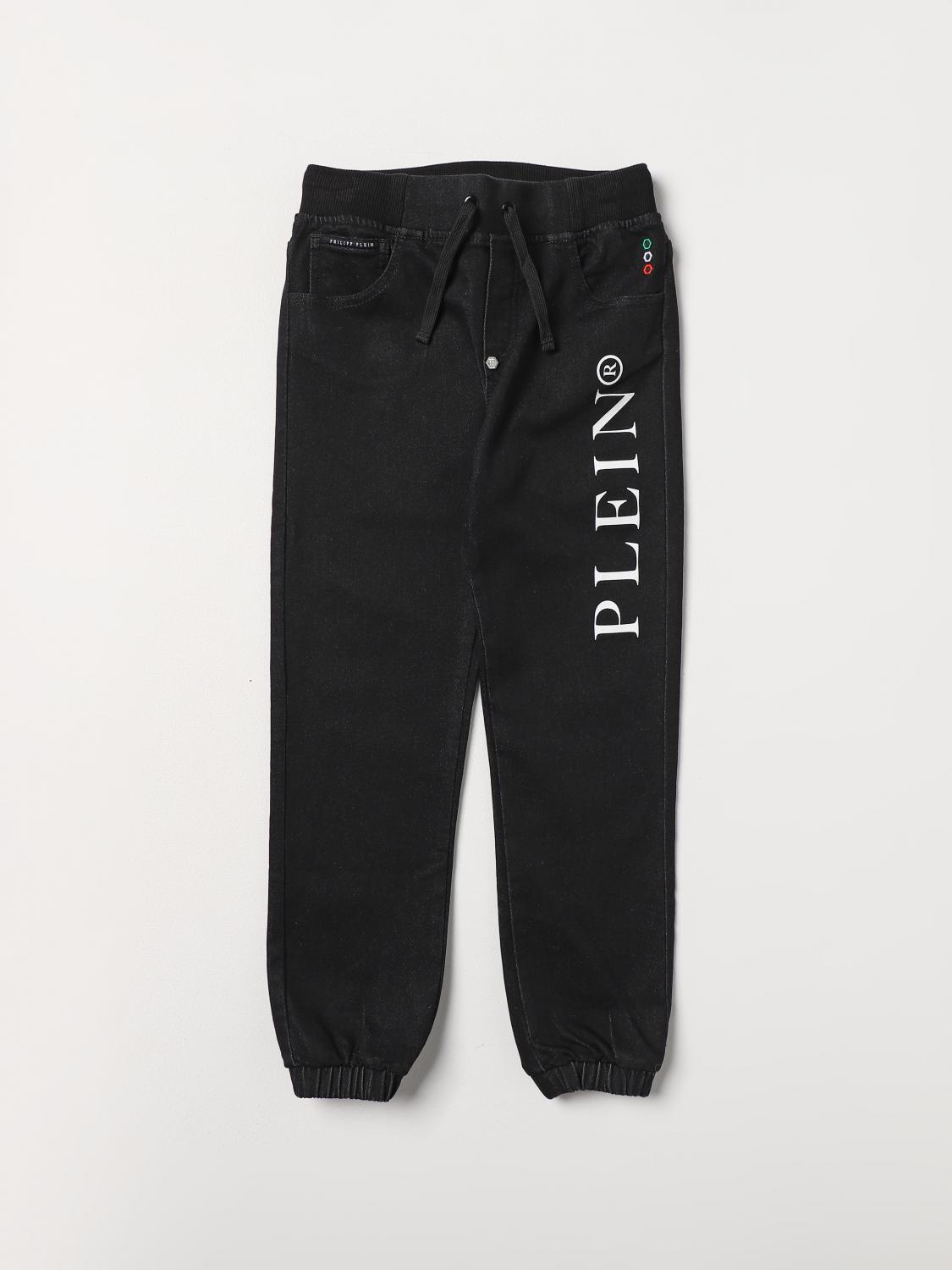 PHILIPP PLEIN Hose Kinder Farbe Schwarz