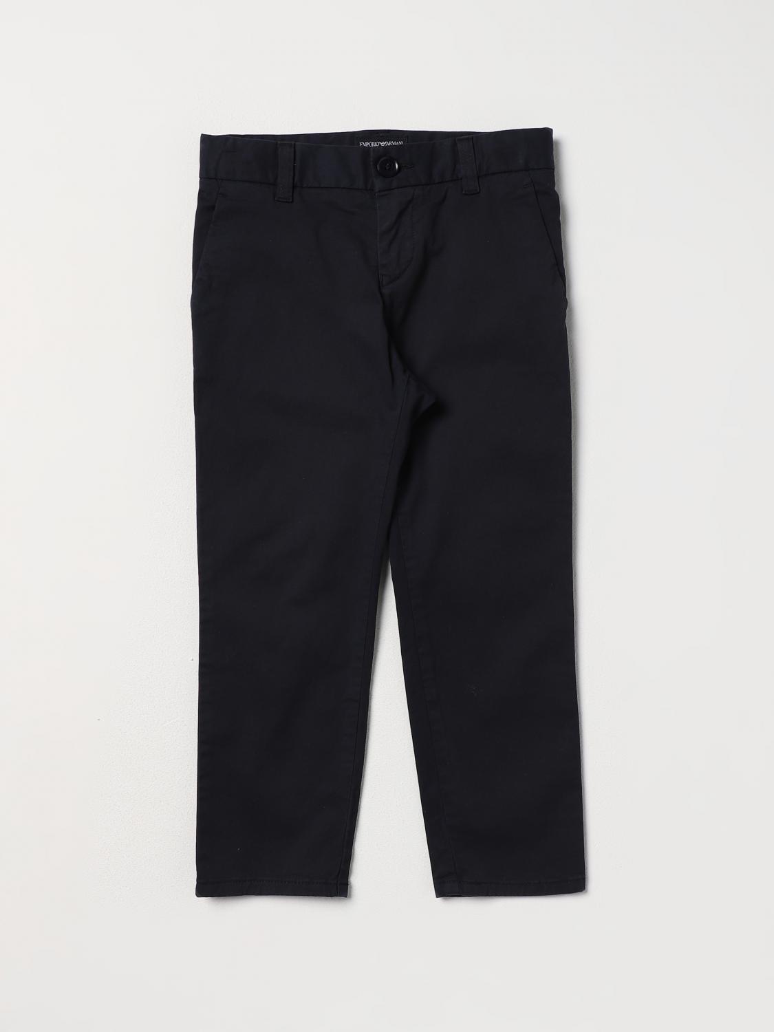 Trousers EMPORIO ARMANI KIDS Kids colour Blue