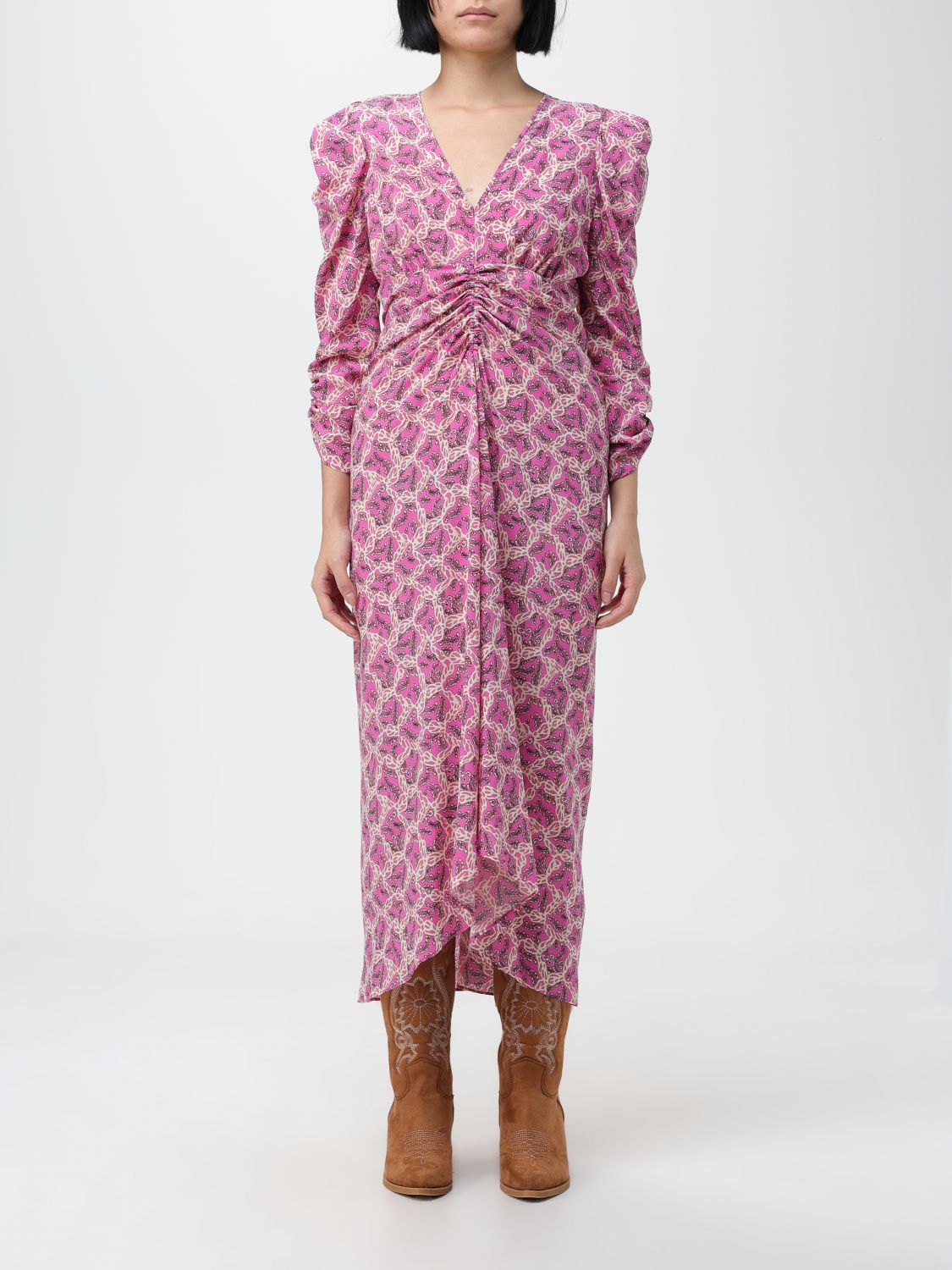 Isabel Marant Kleid  Damen Farbe Fuchsia