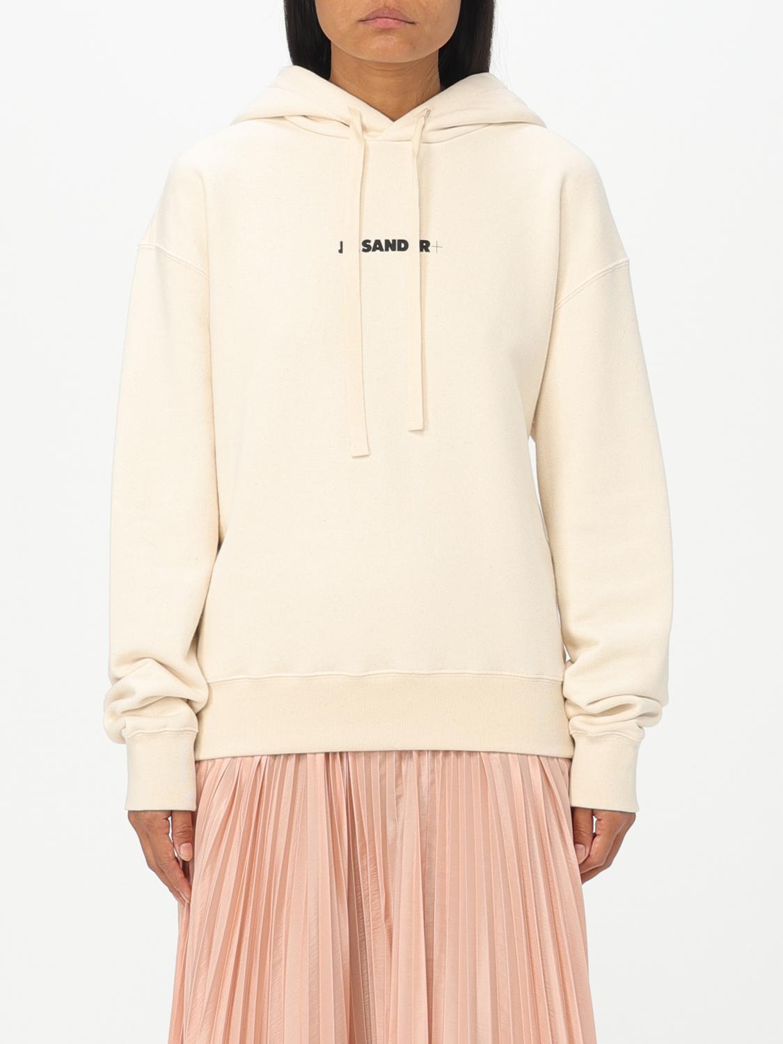 Sweatshirt JIL SANDER Woman colour Beige