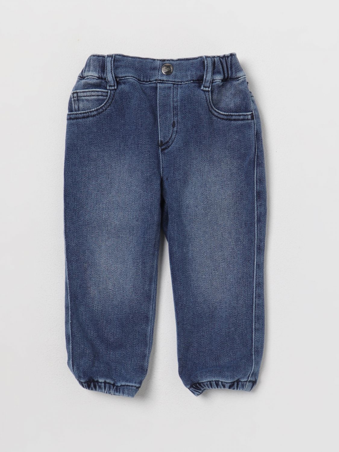 Emporio Armani Babies' Trousers  Kids Kids In Blue