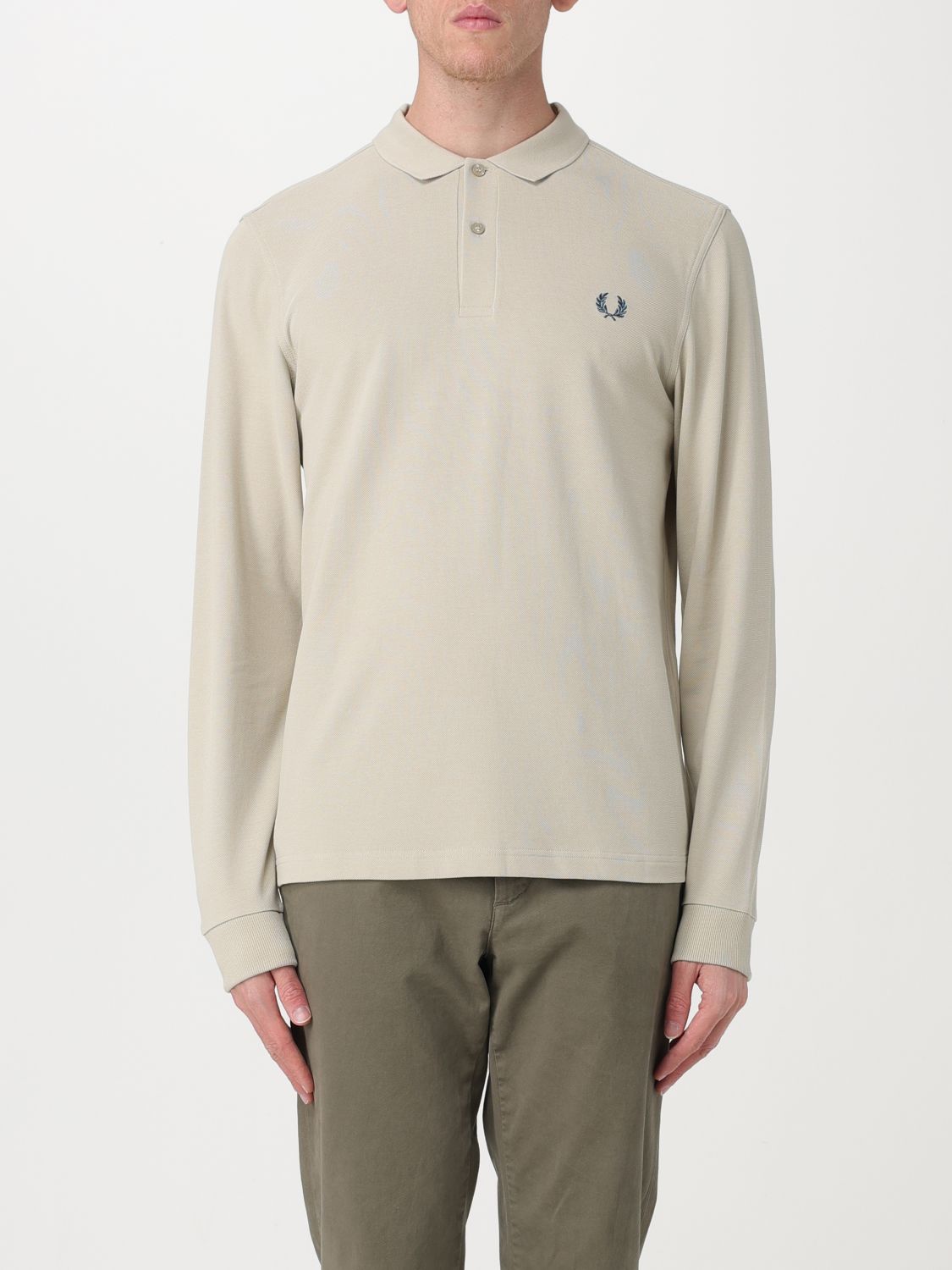 Fred Perry Polo  Damen Farbe Ivory