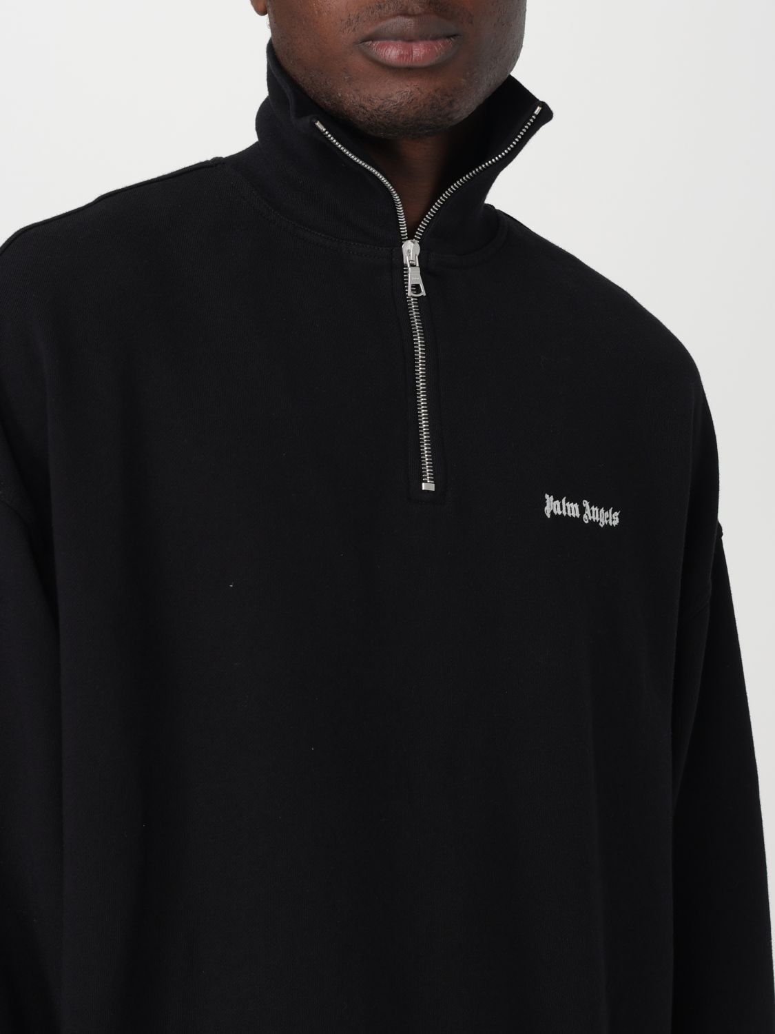 PALM ANGELS: sweatshirt for men - Black  Palm Angels sweatshirt  PMBB058S23FLE005 online at