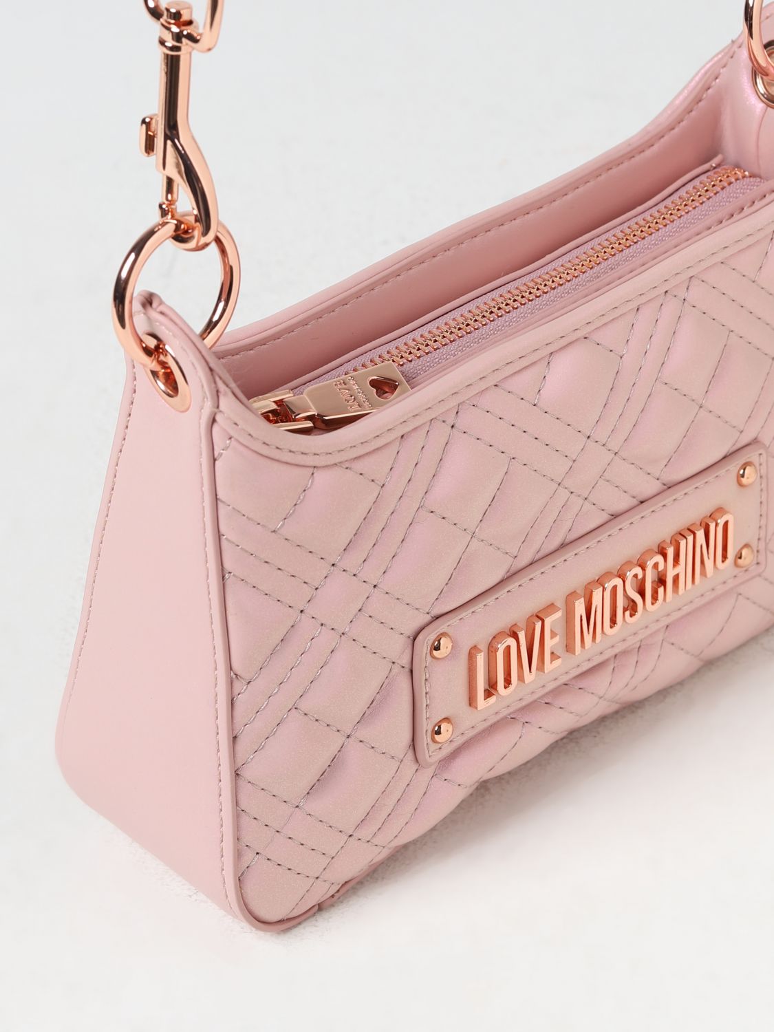 LOVE MOSCHINO: mini bag for woman - White  Love Moschino mini bag  JC4161PP0HLA0 online at