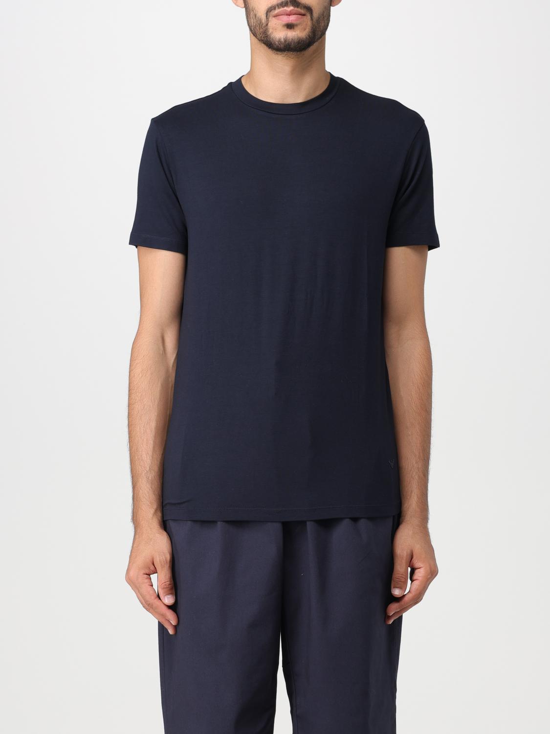 Emporio Armani Ανδρών Μπλε Basic T-Shirt