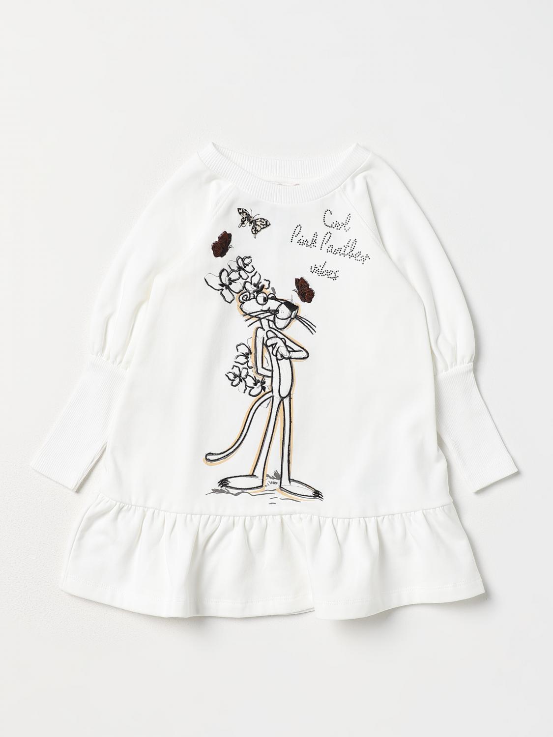 MONNALISA Kleid Kinder Farbe Weiß