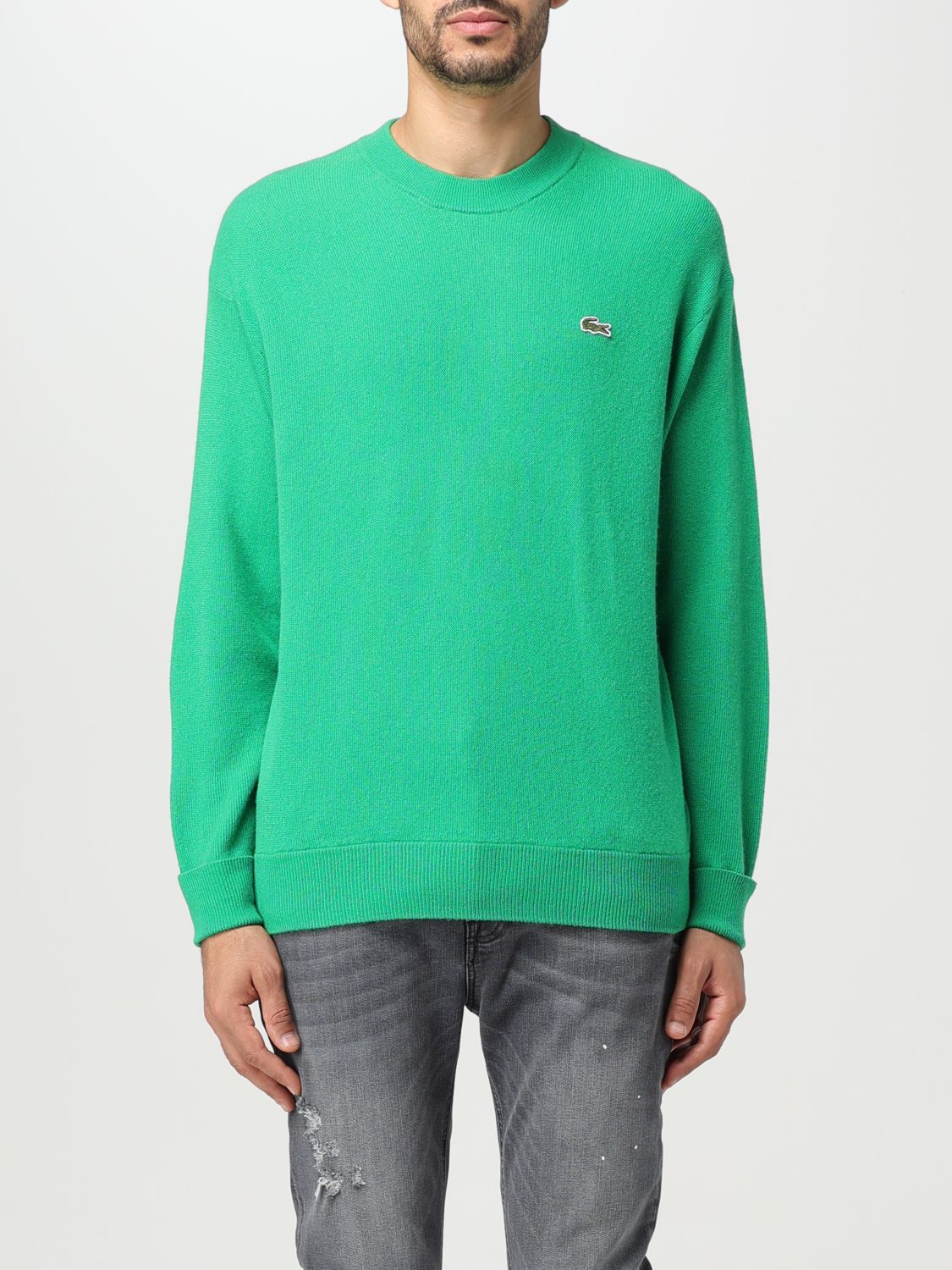Lacoste Sweater  Men Color Green