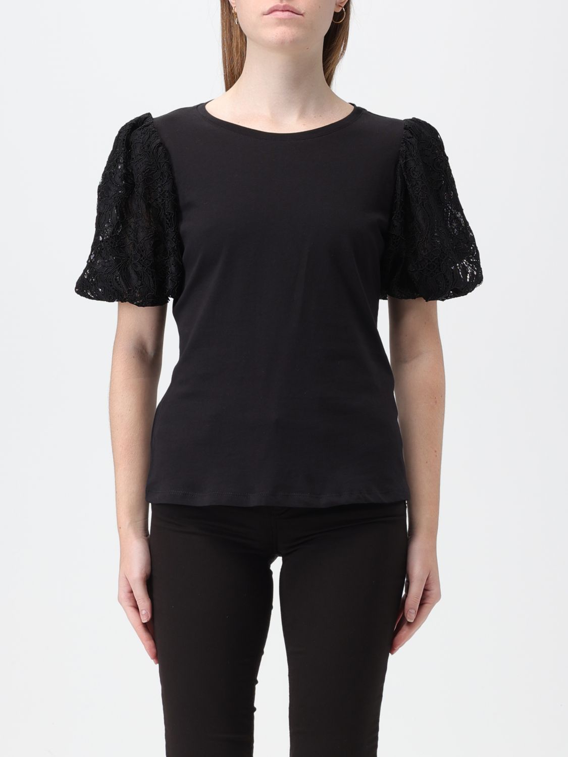 Liu •jo T-shirt Liu Jo Woman In Black