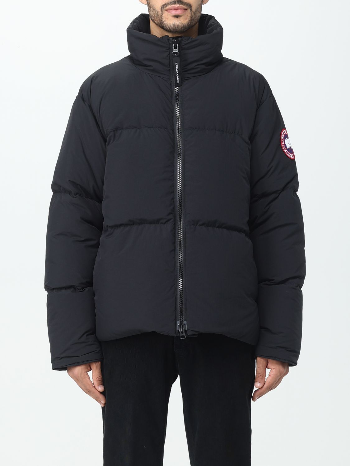 CANADA GOOSE: jacket for man - Black | Canada Goose jacket 2802M online ...
