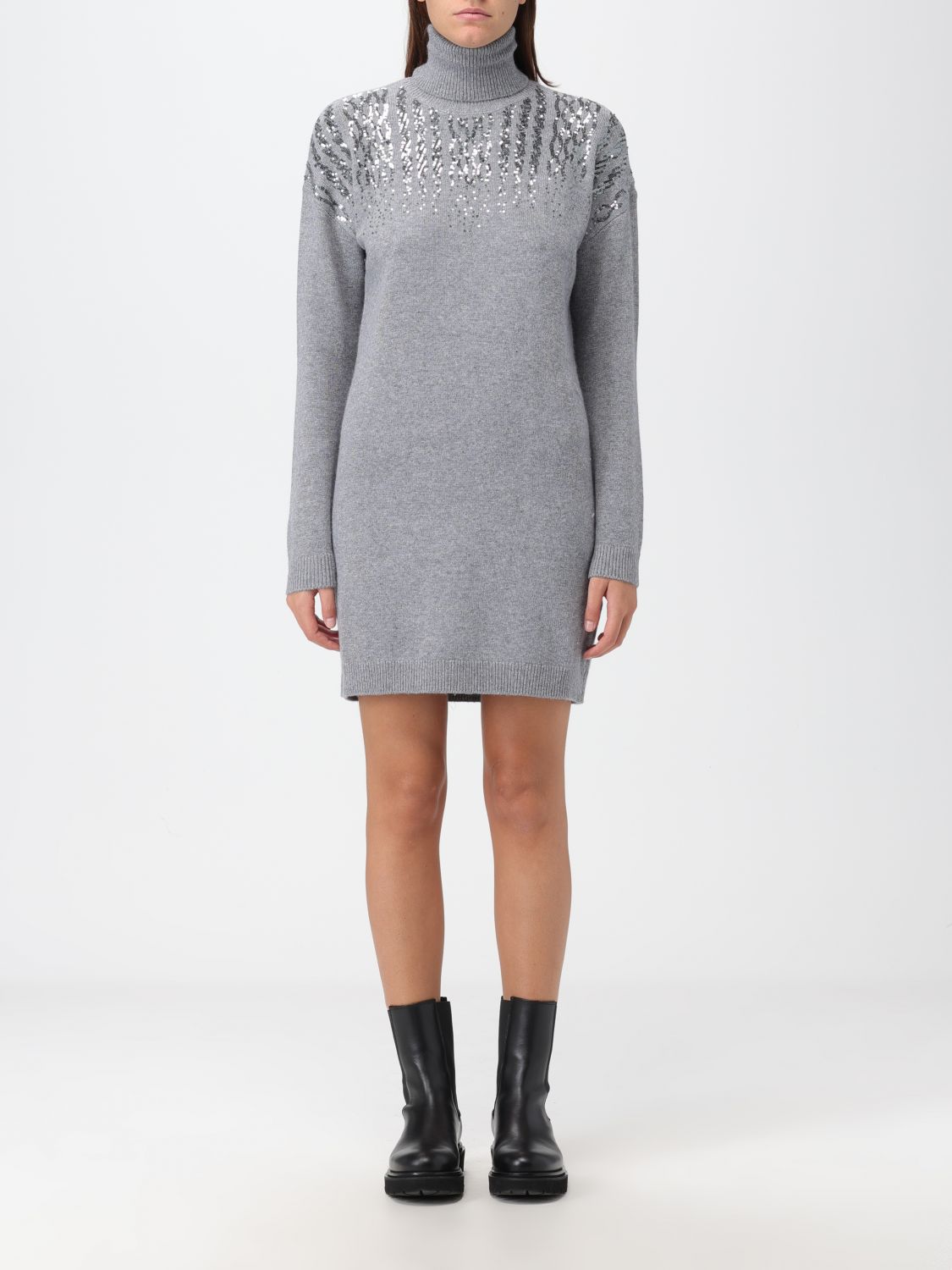 Liu •jo Dress Liu Jo Woman In Grey