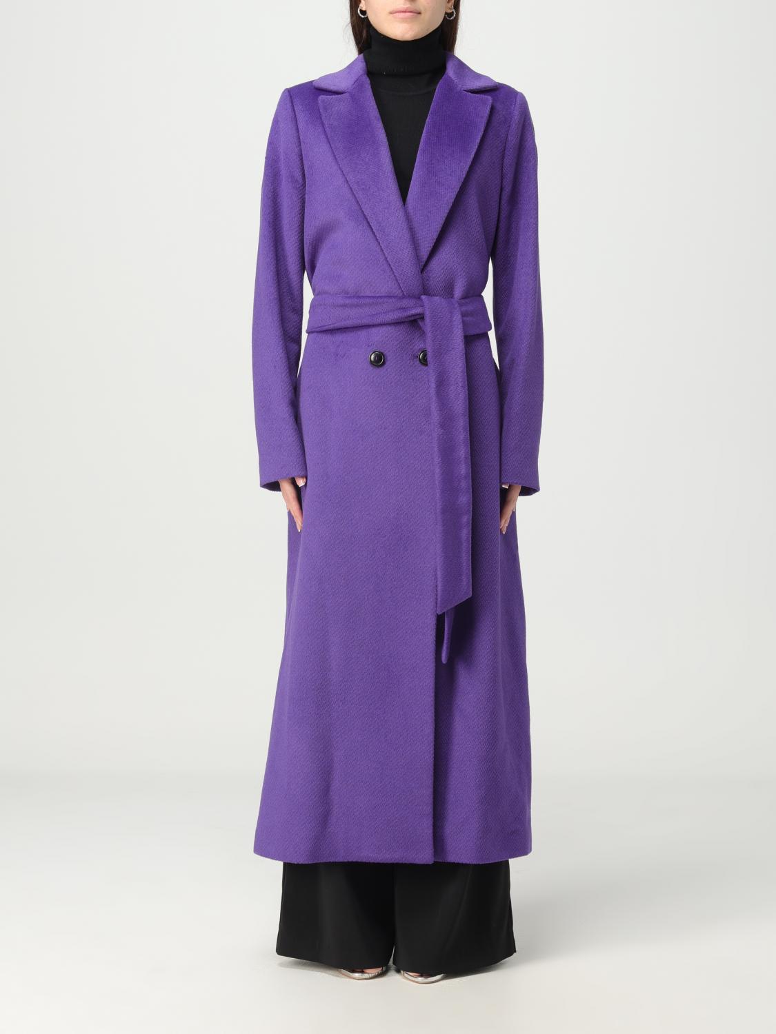 Twinset Mantel  Damen Farbe Lavendel In Lavander