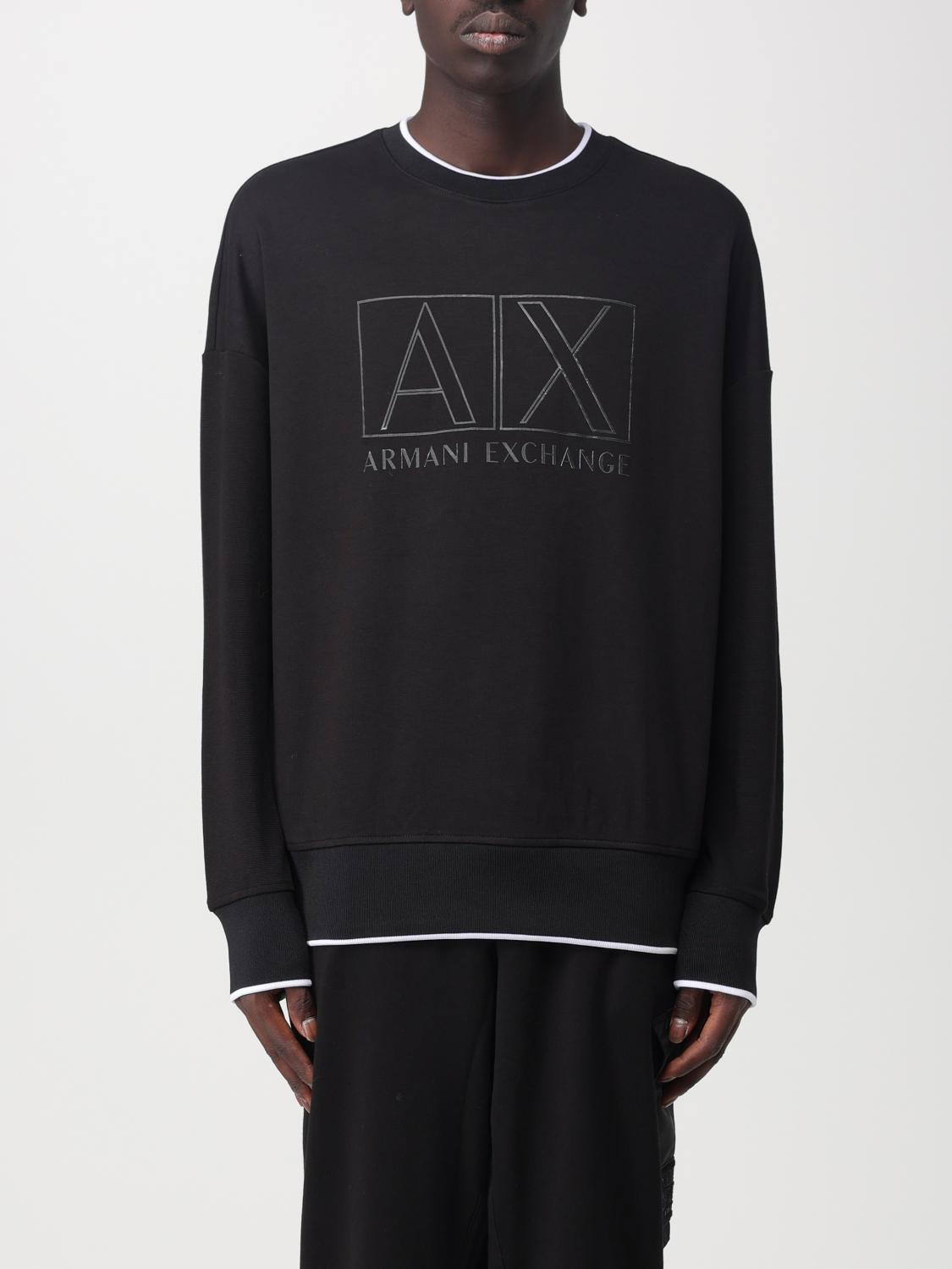 Sweatshirt ARMANI EXCHANGE Men color Black