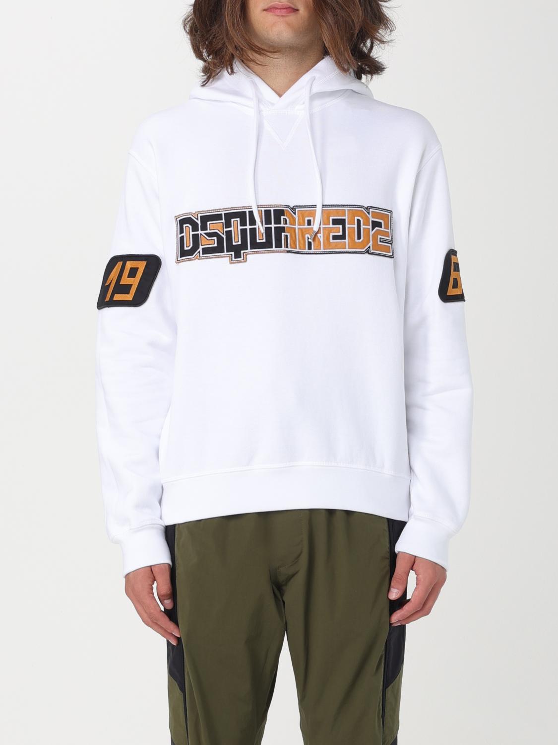 Dsquared2 discount white hoodie