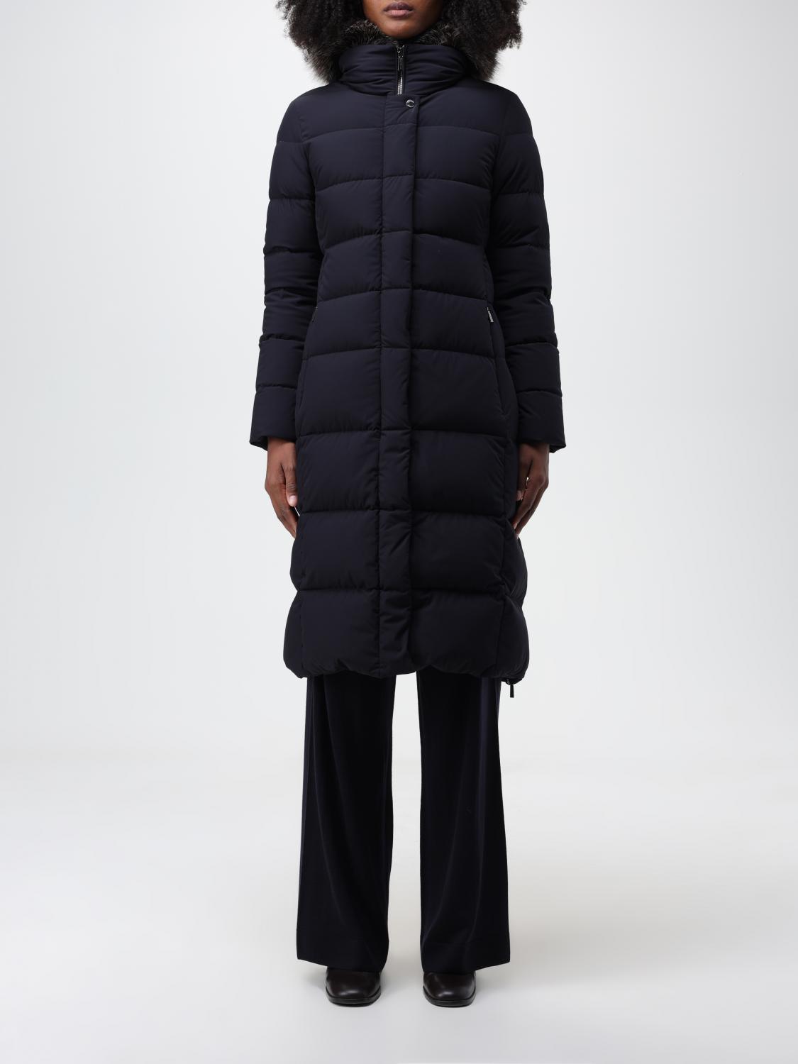 Moorer Dark Blue Puffer Zagara-kn Down Jacket In Blue