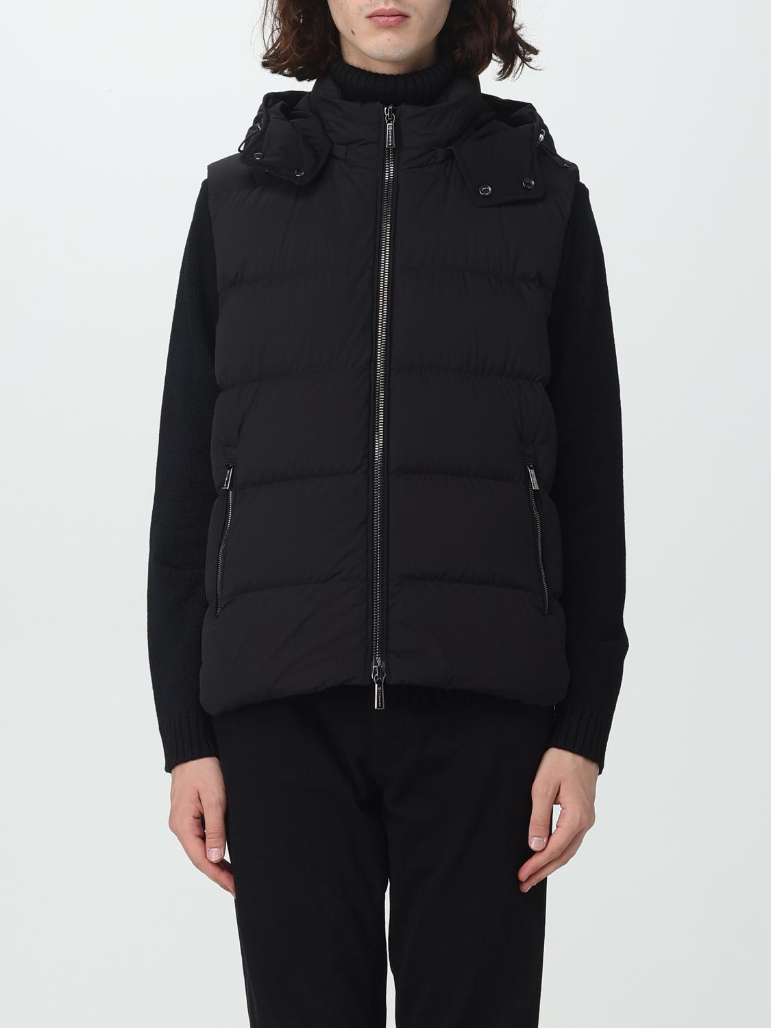 Moorer Suit Vest in Black