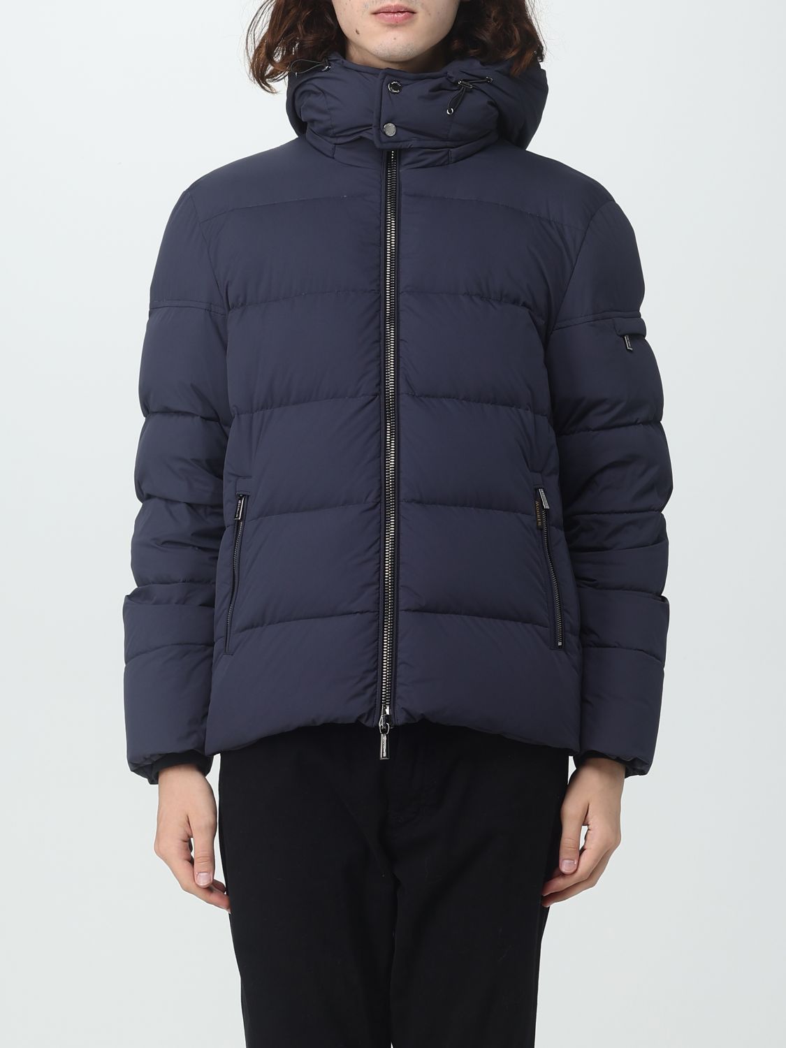 Moorer Coat Men In Blue