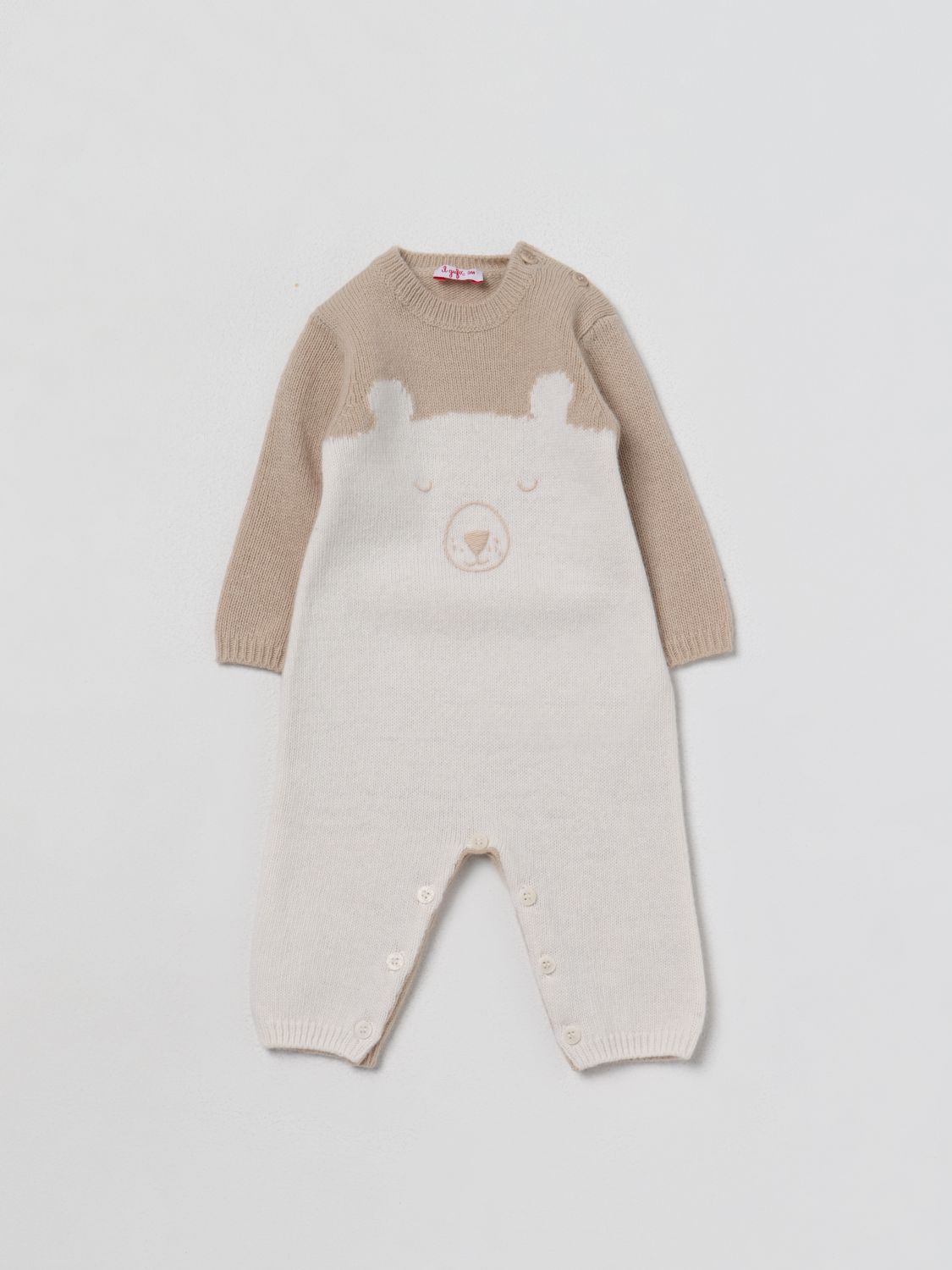 Il Gufo Babies' Dungaree  Kinder Farbe Milch In Milk