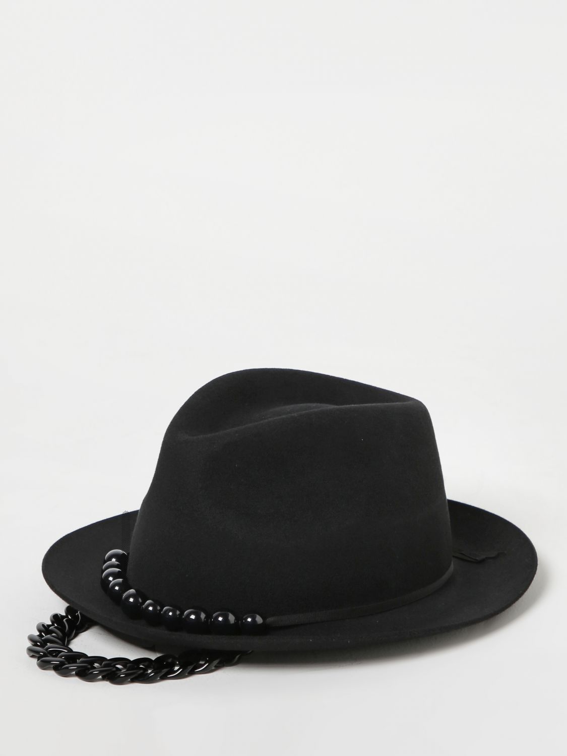 En laine chapeau Borsalino Noir taille 54 cm en Laine - 39830305