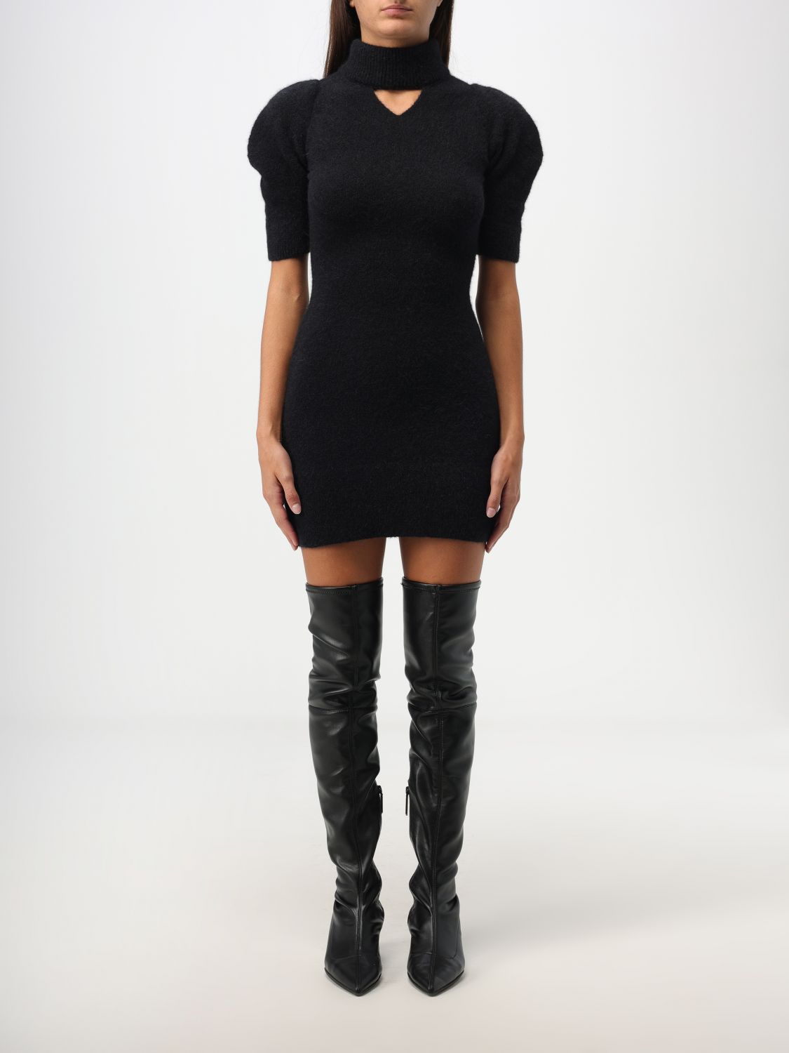 Shop Patou Dress  Woman Color Black