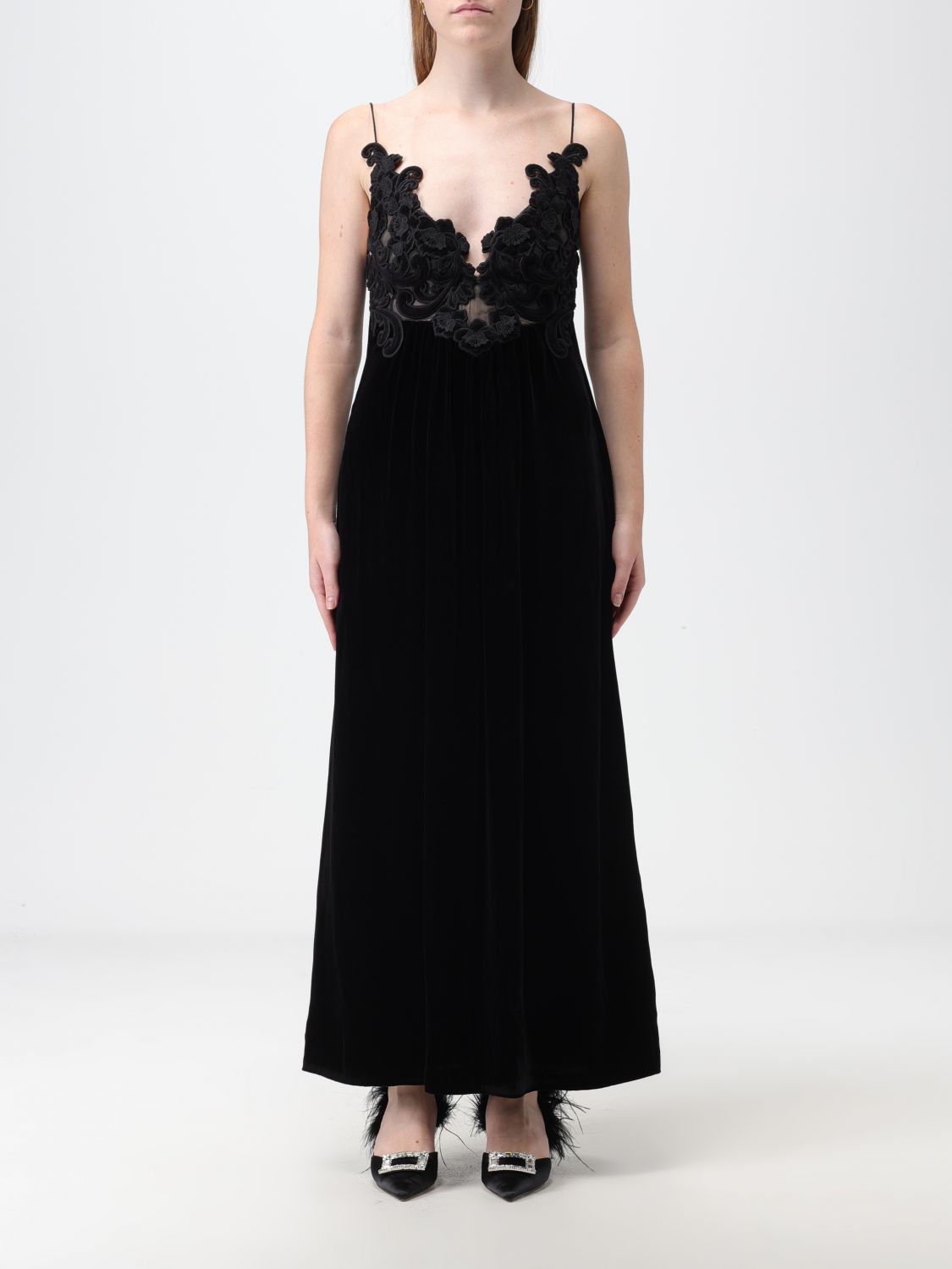 Shop Zimmermann Dress  Woman Color Black