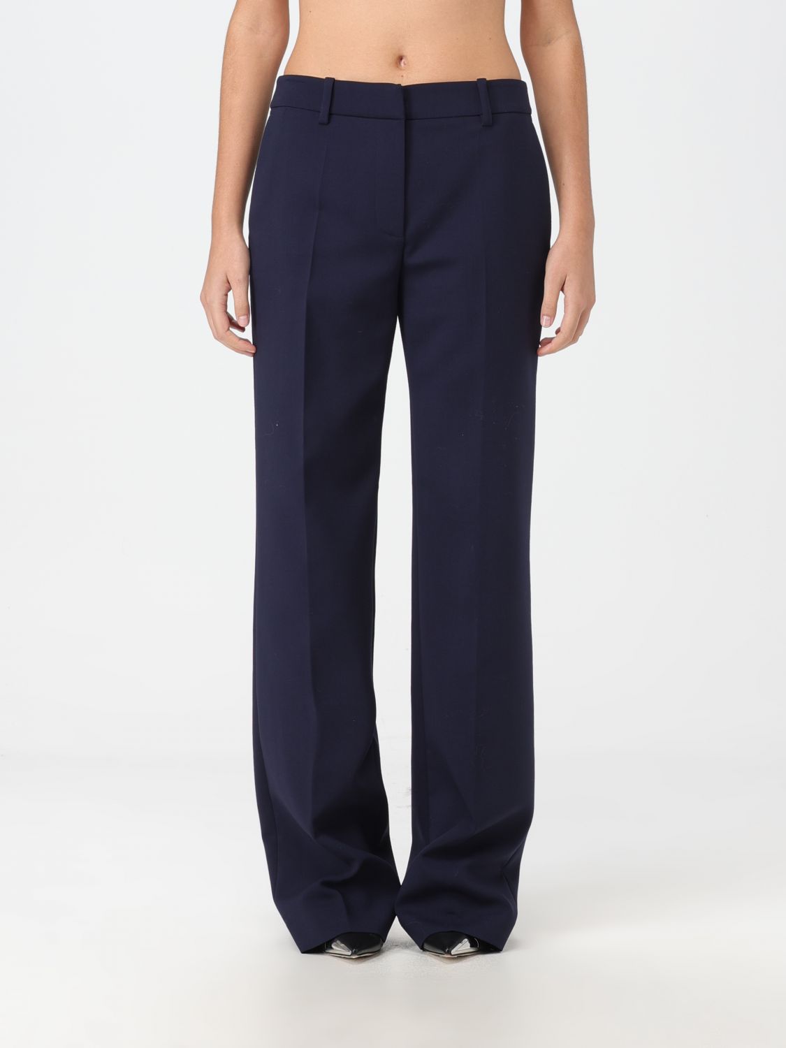 Off-white Trousers  Woman In Denim