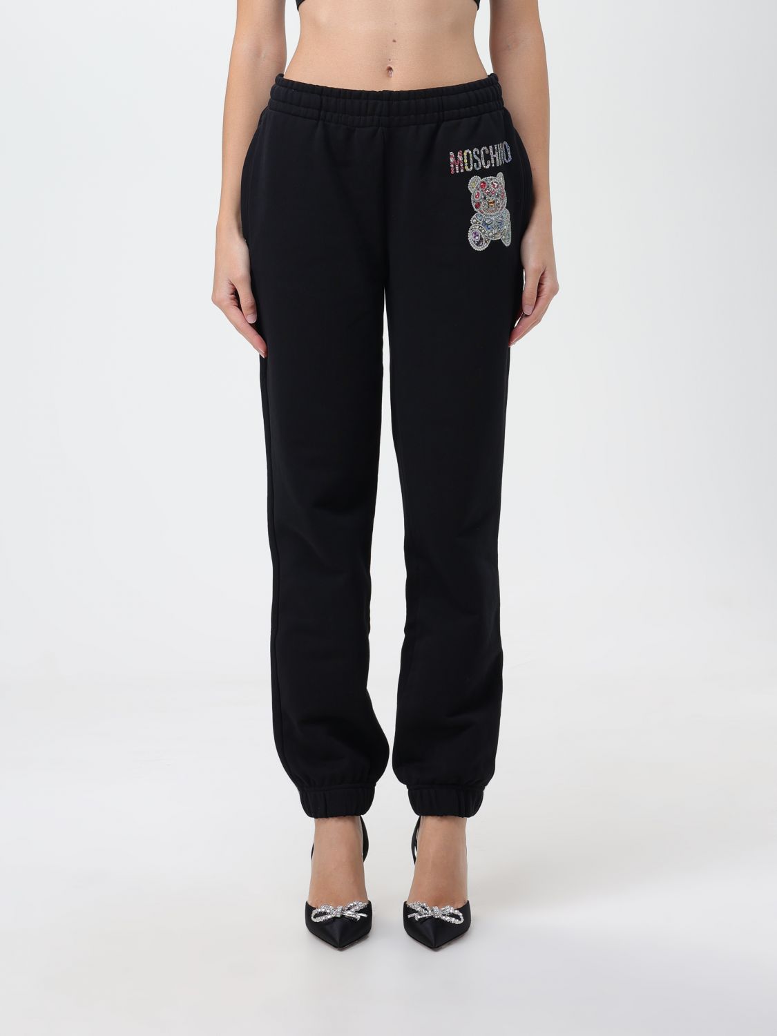 Moschino Couture Trousers  Woman In Black