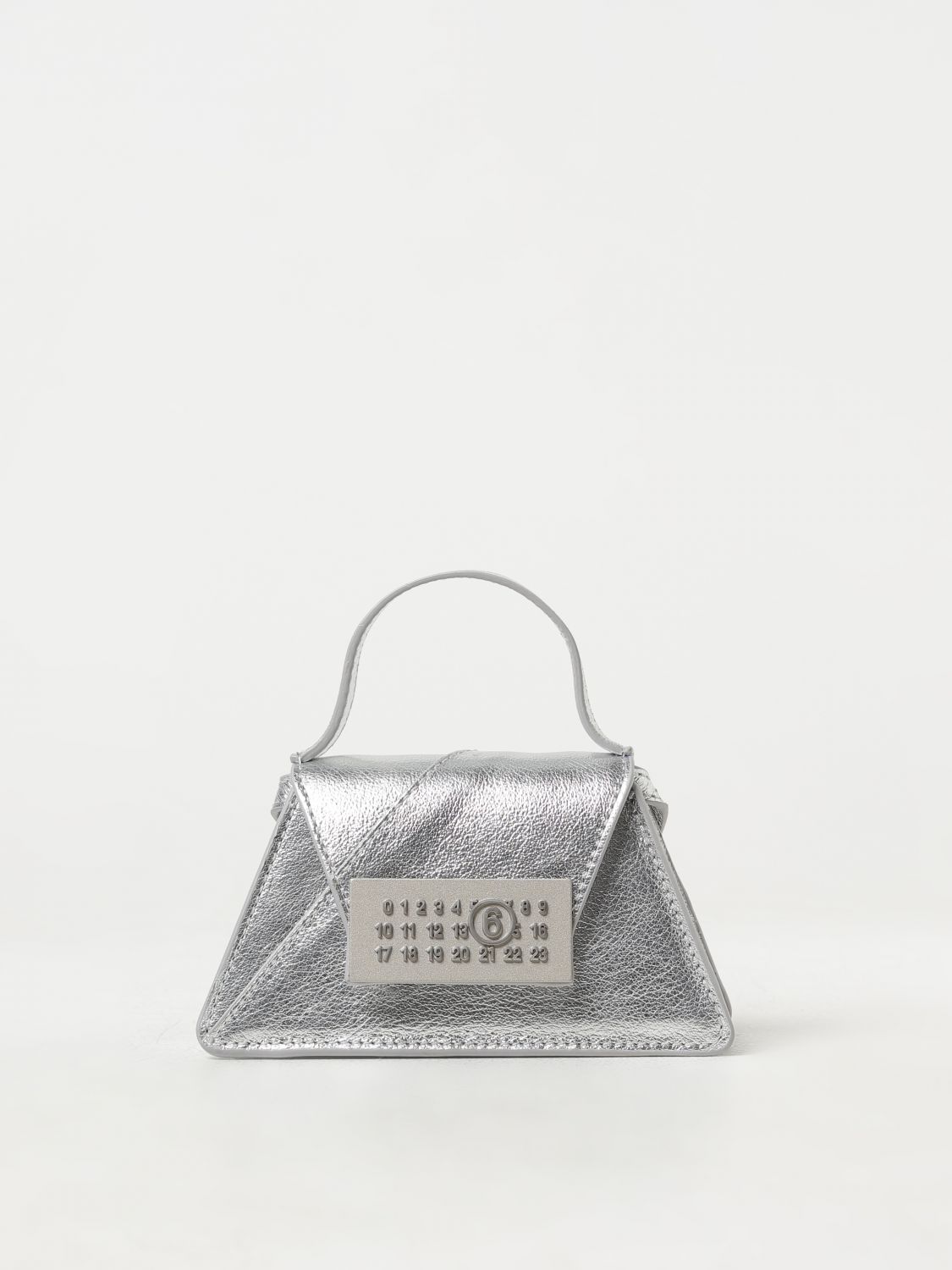 MM6 MAISON MARGIELA: mini bag for women - Silver | Mm6 Maison