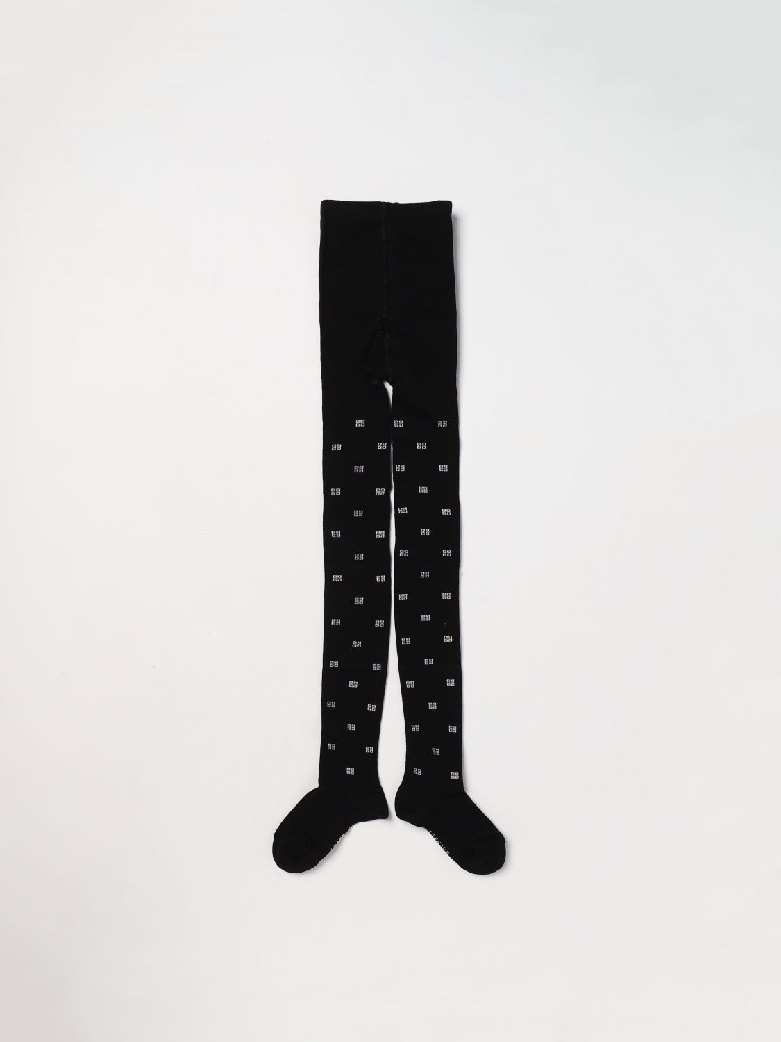 GIVENCHY TIGHTS IN COTTON BLEND WITH 4G JACQUARD MONOGRAM,E77300002