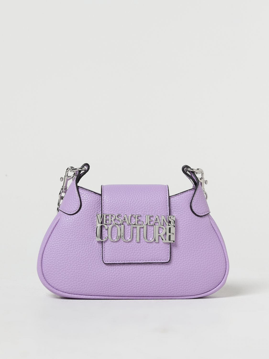 Versace Jeans Couture Crossbody Bags  Woman In Violet