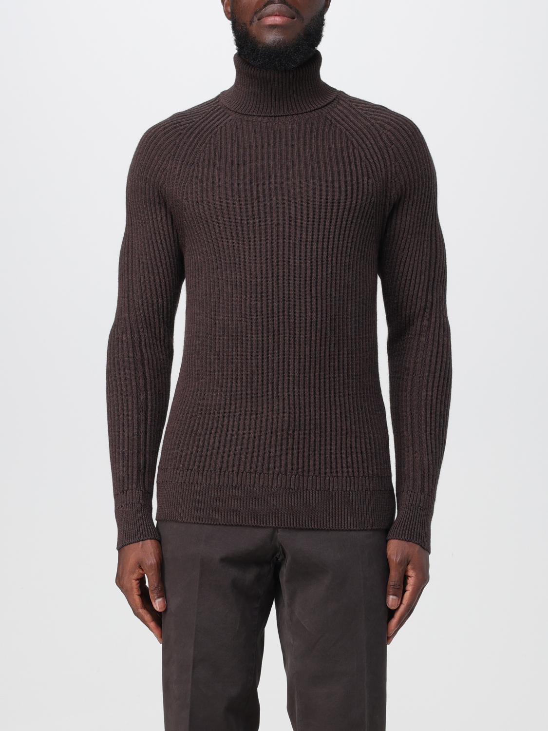 Zanone Jumper  Men In Brown