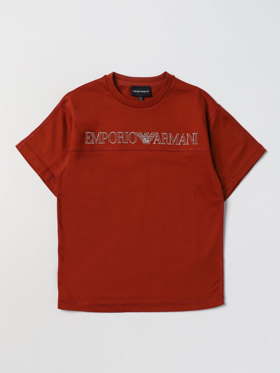 Emporio Armani T-shirt  Kids Kinder Farbe Burnt