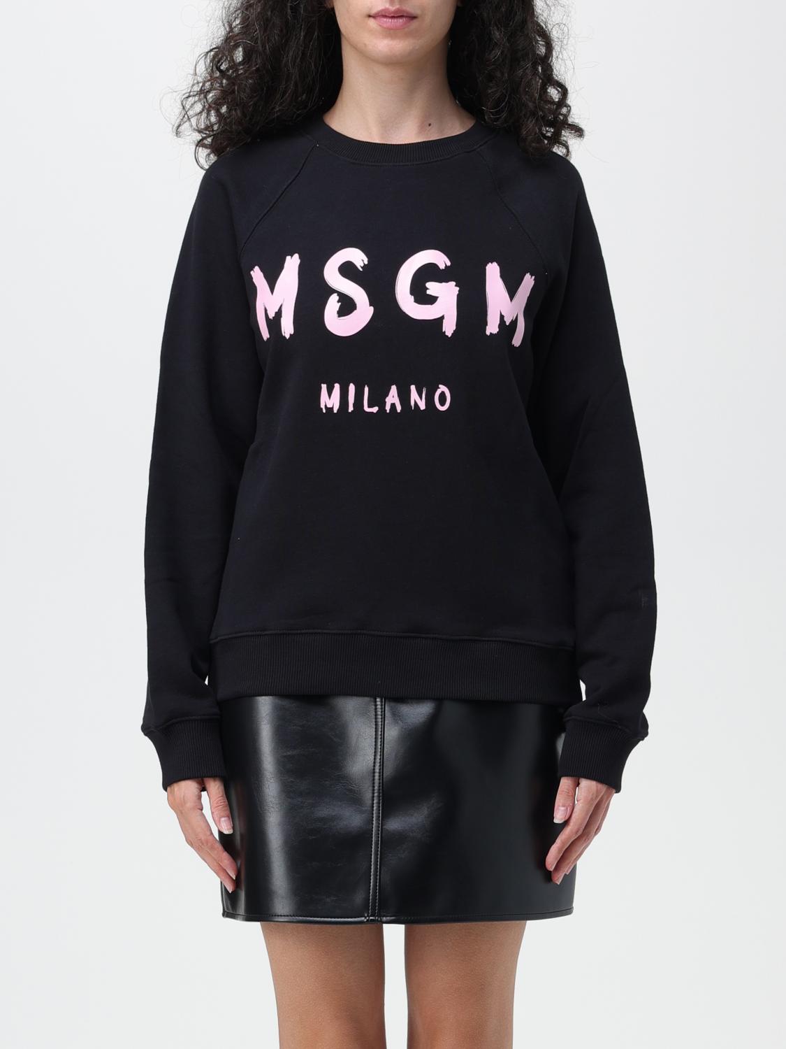 Msgm hotsell logo sweatshirt