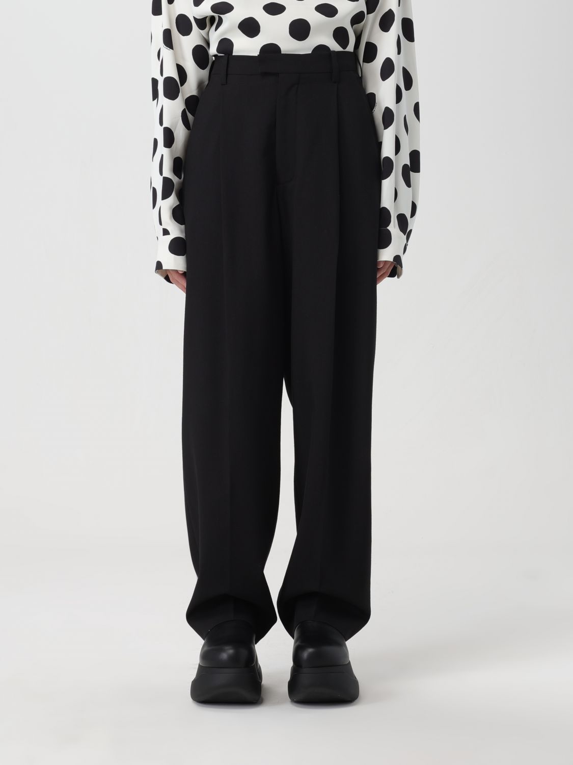 Trousers MARNI Woman colour Black