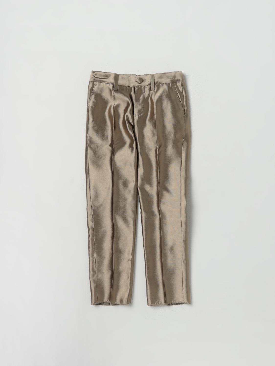 DOLCE & GABBANA Hose Kinder Farbe Gold