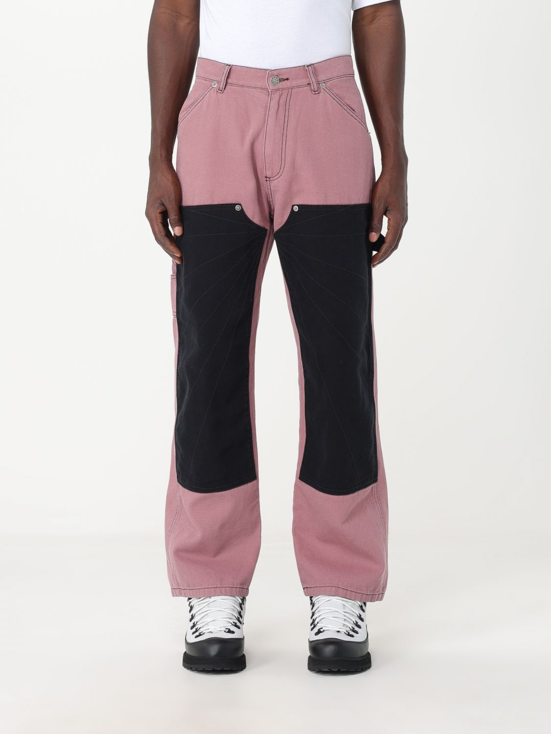 Shop Rassvet Pants  Men Color Pink