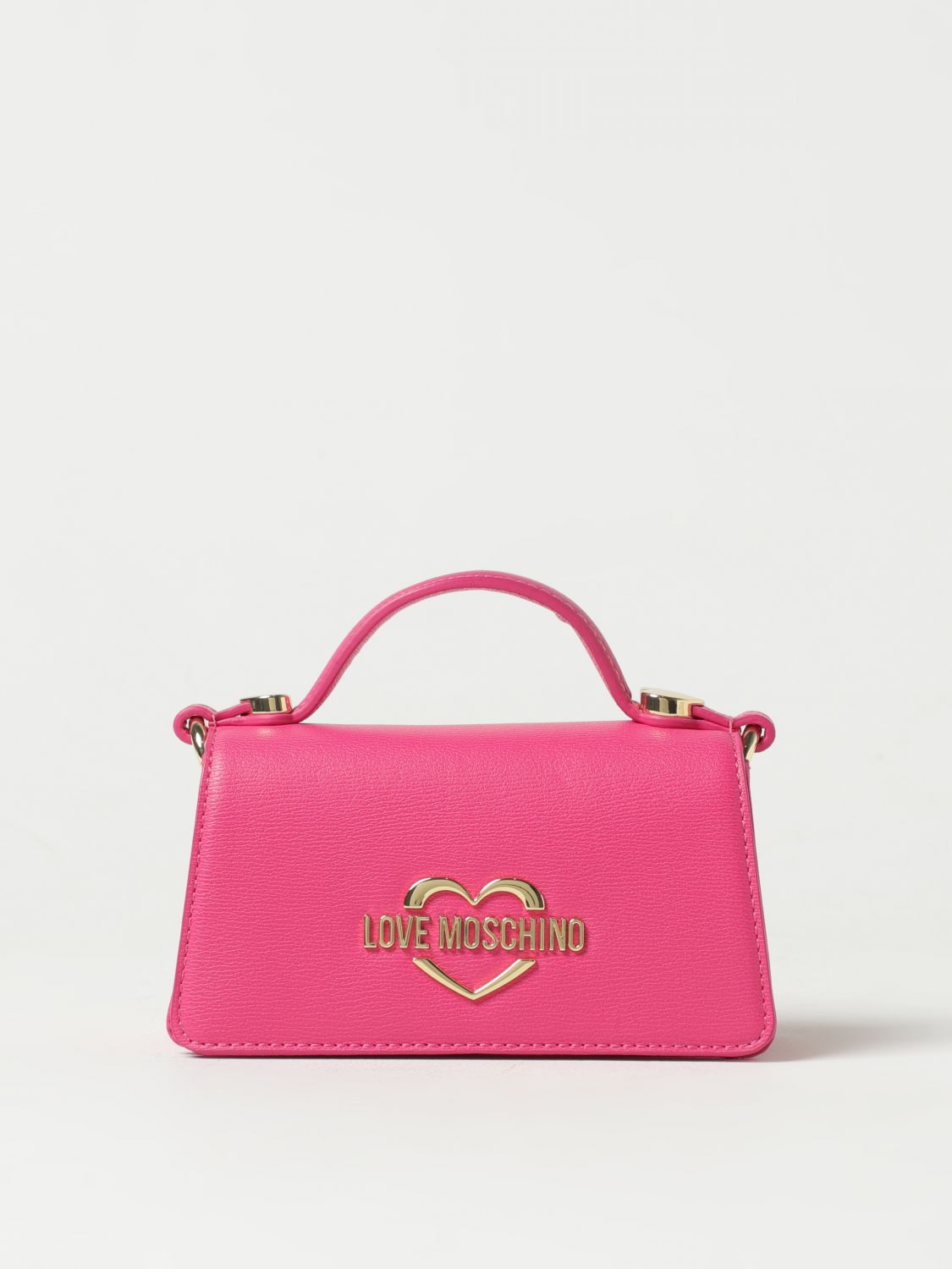 LOVE MOSCHINO: mini bag for woman - Fuchsia