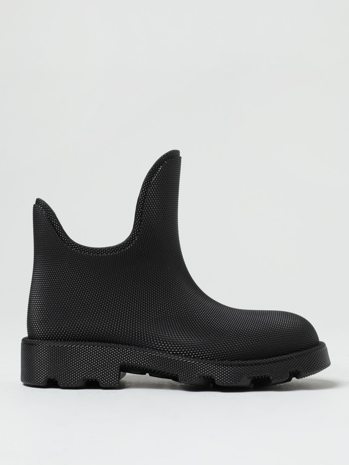 Shop Burberry Marsh Rubber Boots In Black