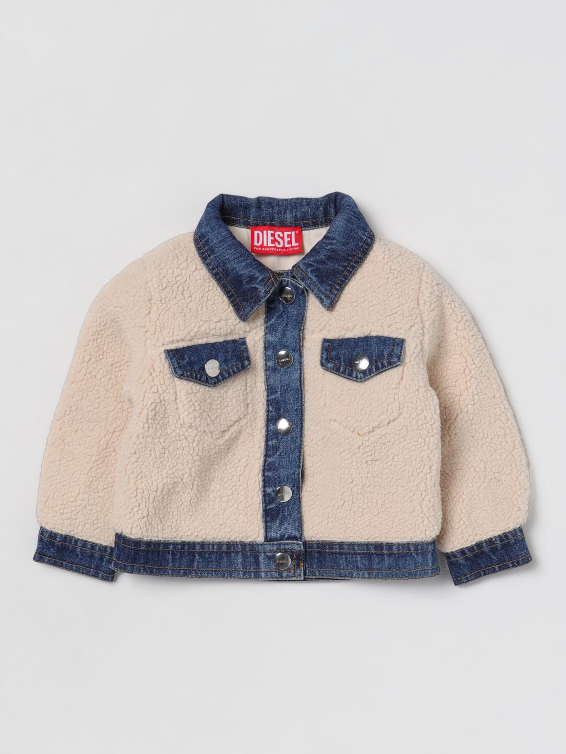 DIESEL Jacket Kids color Beige　DIESEL ジャケット キッズカラー ベージュ DIESEL