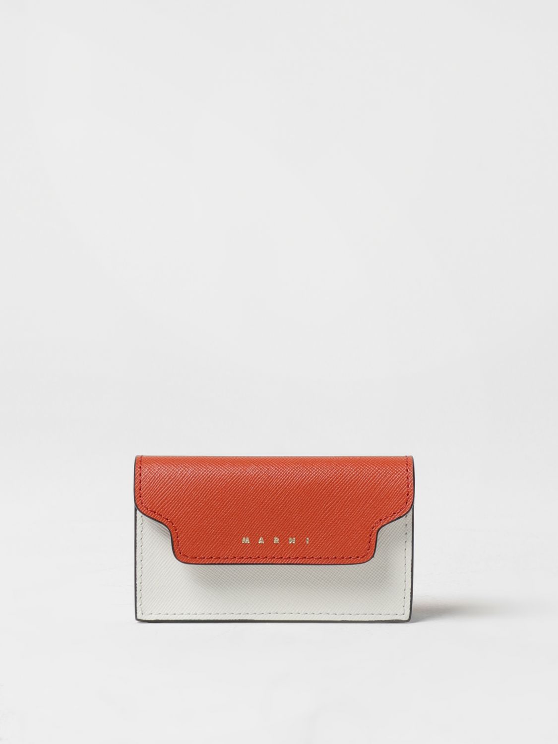 Wallets & purses Marni - Color block saffiano wallet