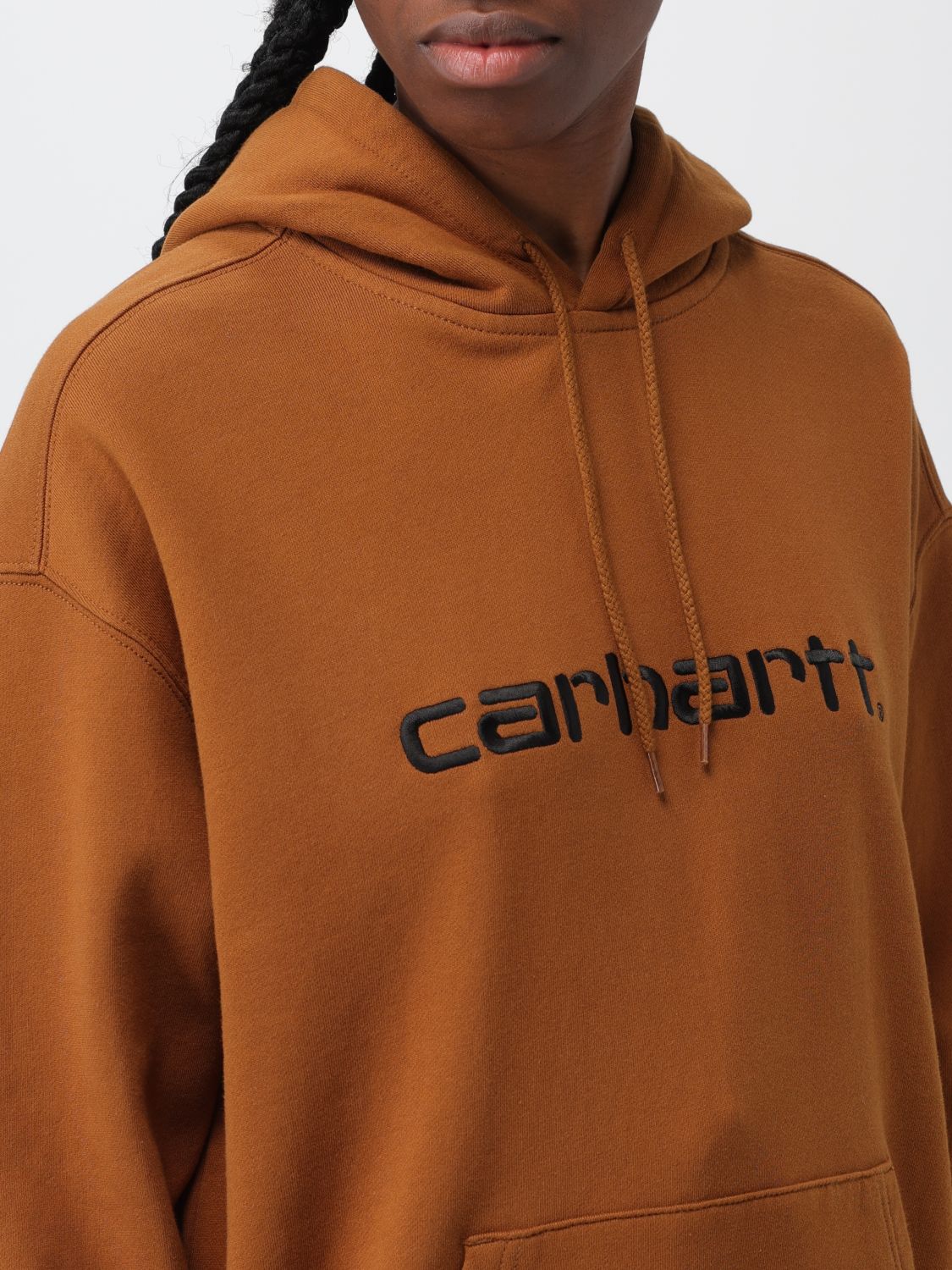 CARHARTT WIP: Sweat-shirt femme - Marron  Sweat-Shirt Carhartt Wip I032449  en ligne sur